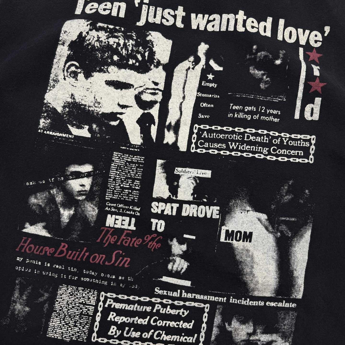 Enfants Riches Deprimes Teen Just Wanted Love Shirt - DesignerGu