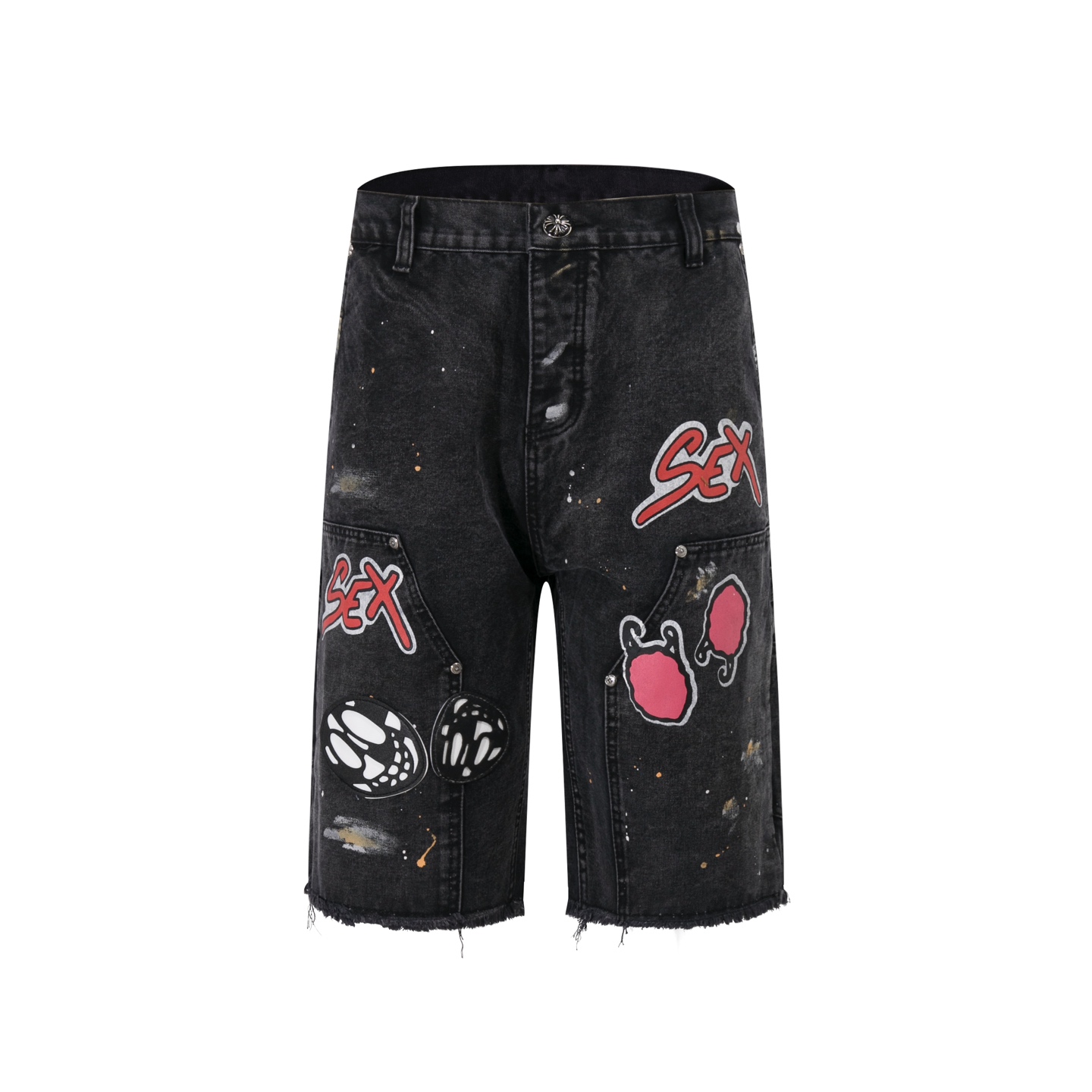 Chrome Hearts Denim Shorts - DesignerGu