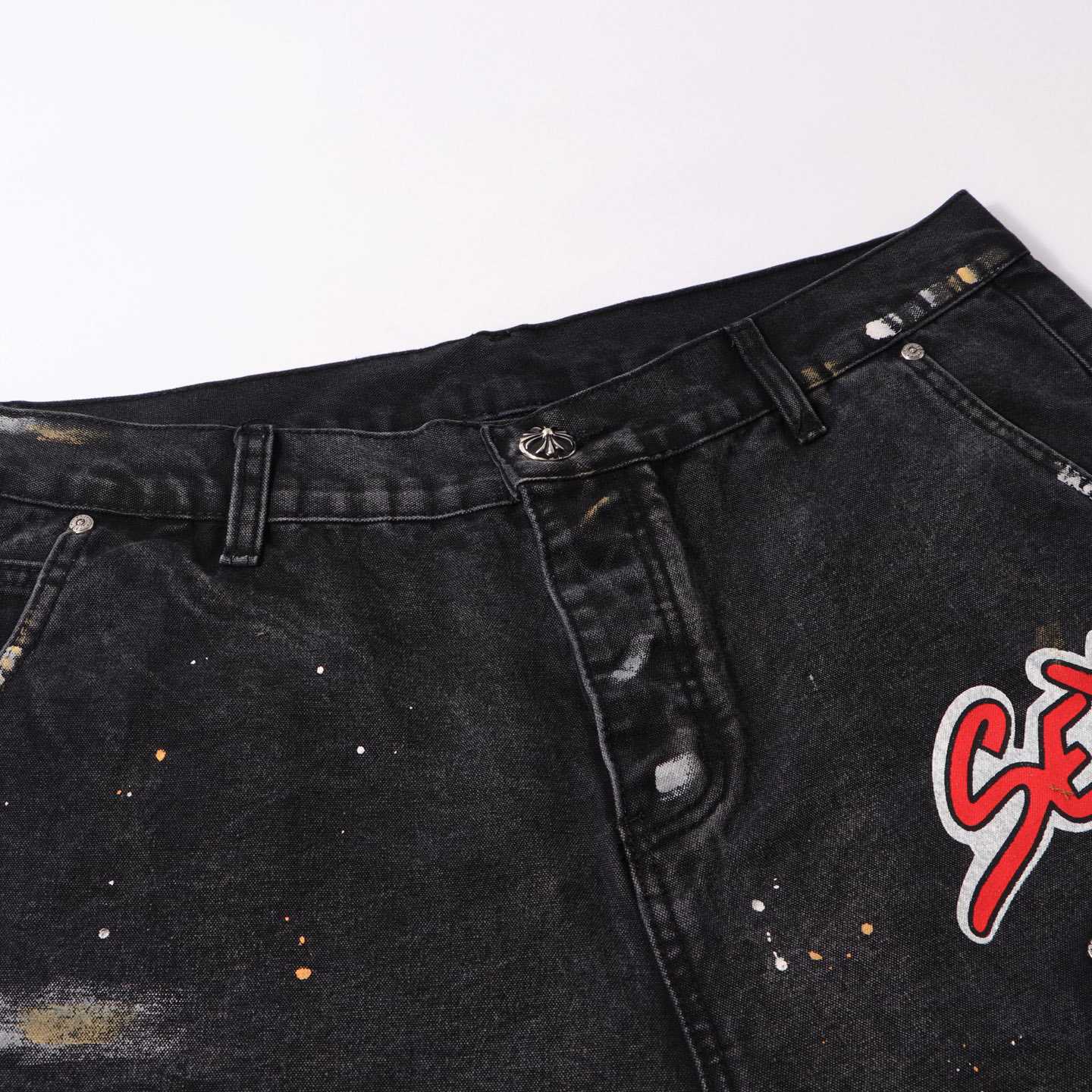 Chrome Hearts Denim Shorts - DesignerGu