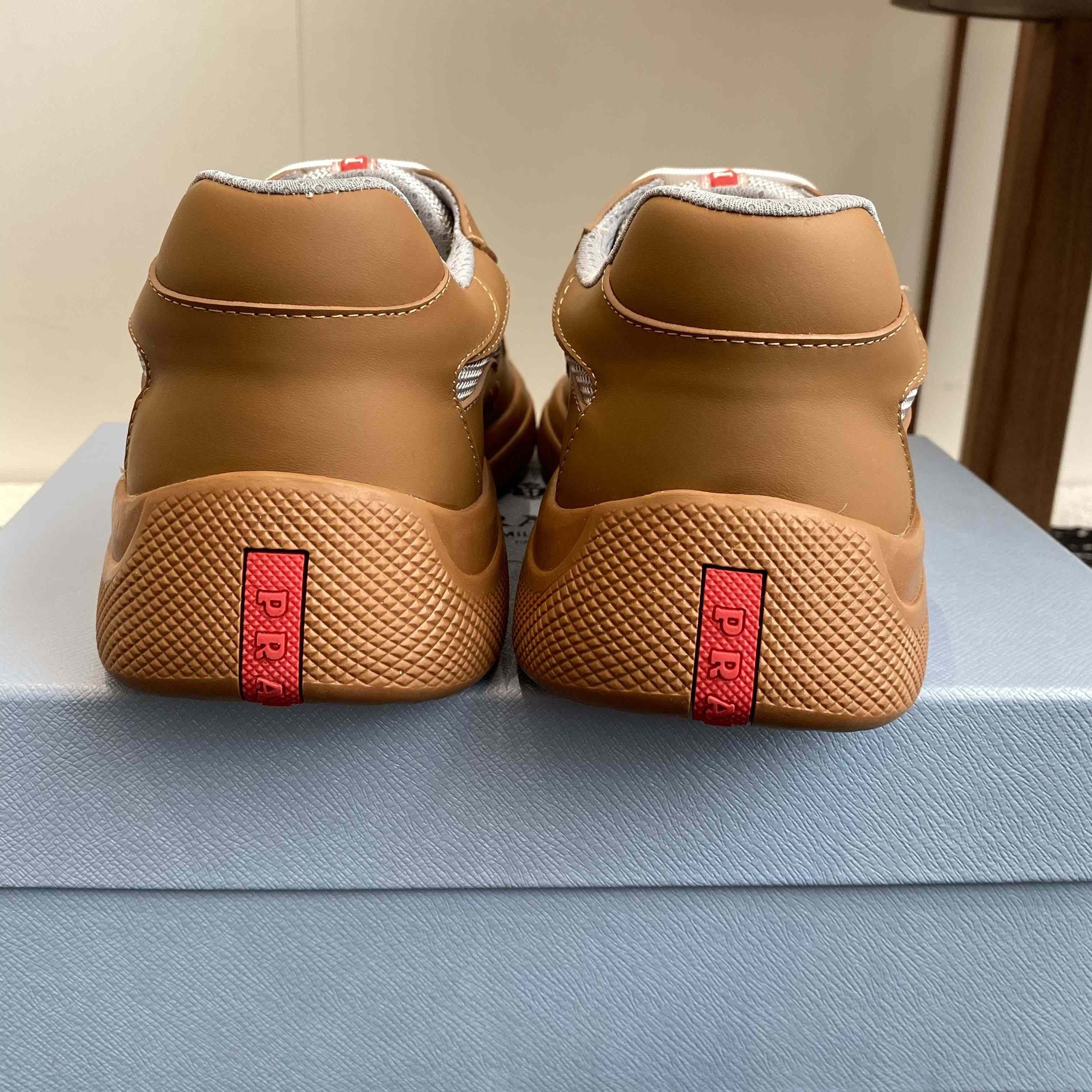 Prada America's Cup Soft Rubber And Bike Fabric Sneakers - DesignerGu