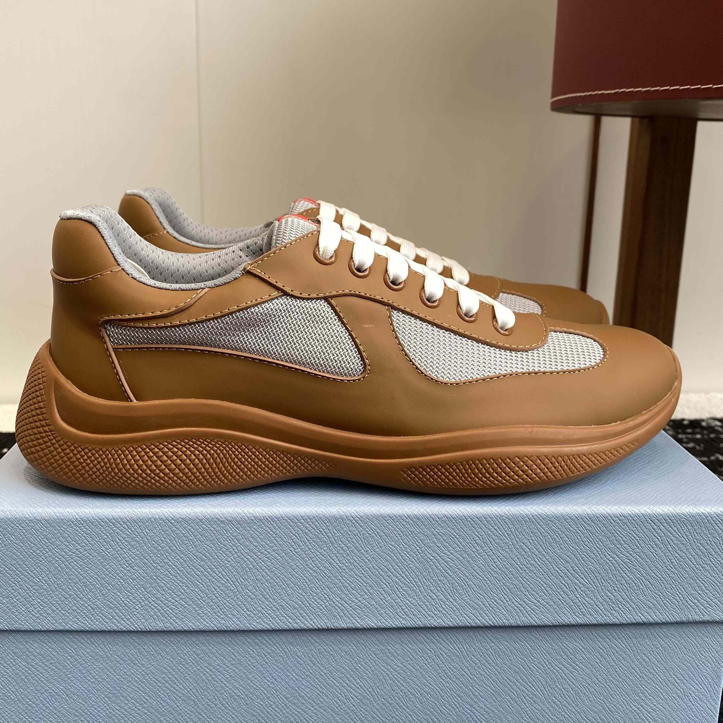 Prada America's Cup Soft Rubber And Bike Fabric Sneakers - DesignerGu