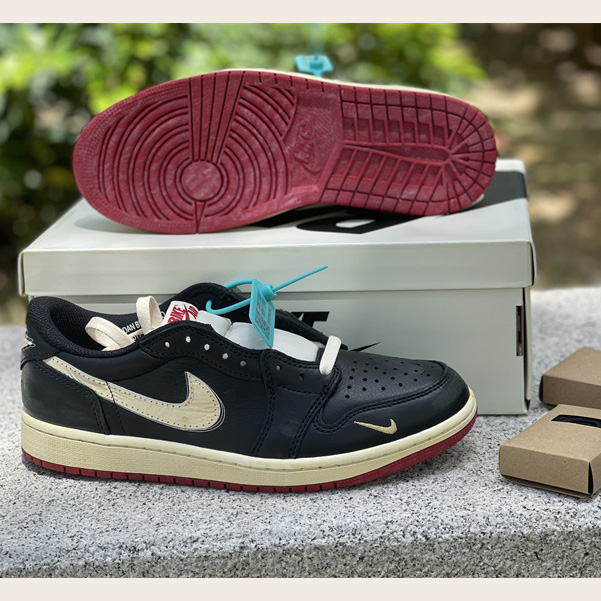 Nigel Sylvester x Jordan Air Jordan 1 Low OG Nitro Better With Time    IB8958-001 - DesignerGu