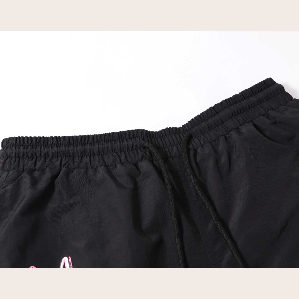 Hellstar Waxed Nylon Athletic Shorts - DesignerGu
