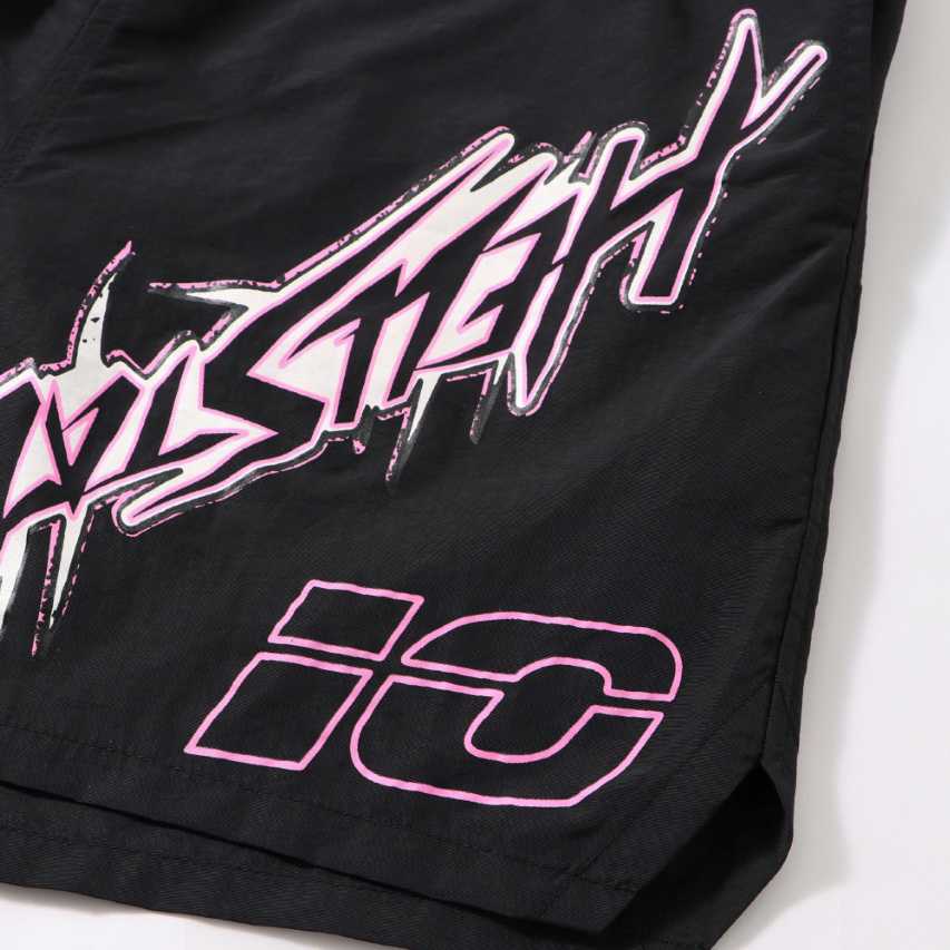 Hellstar Waxed Nylon Athletic Shorts - DesignerGu