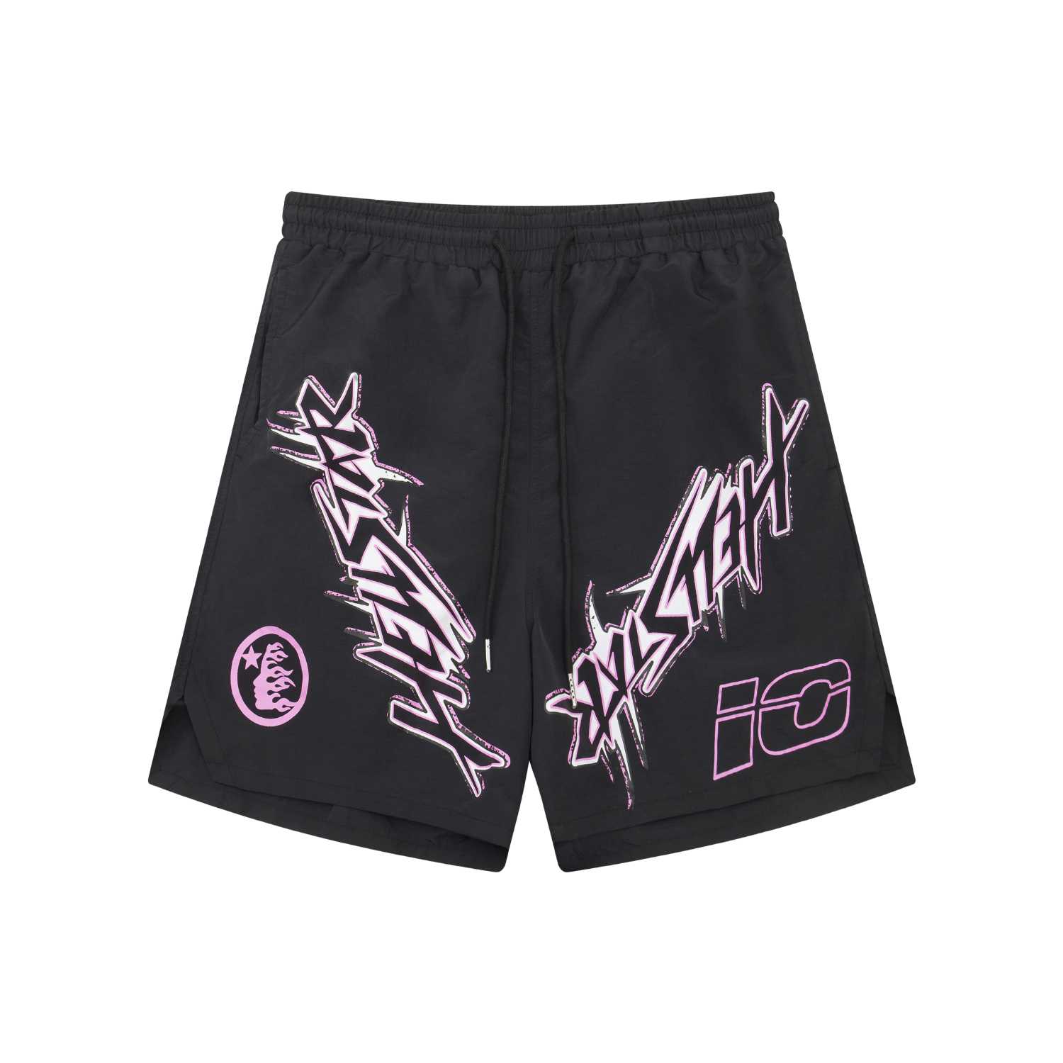 Hellstar Waxed Nylon Athletic Shorts - DesignerGu