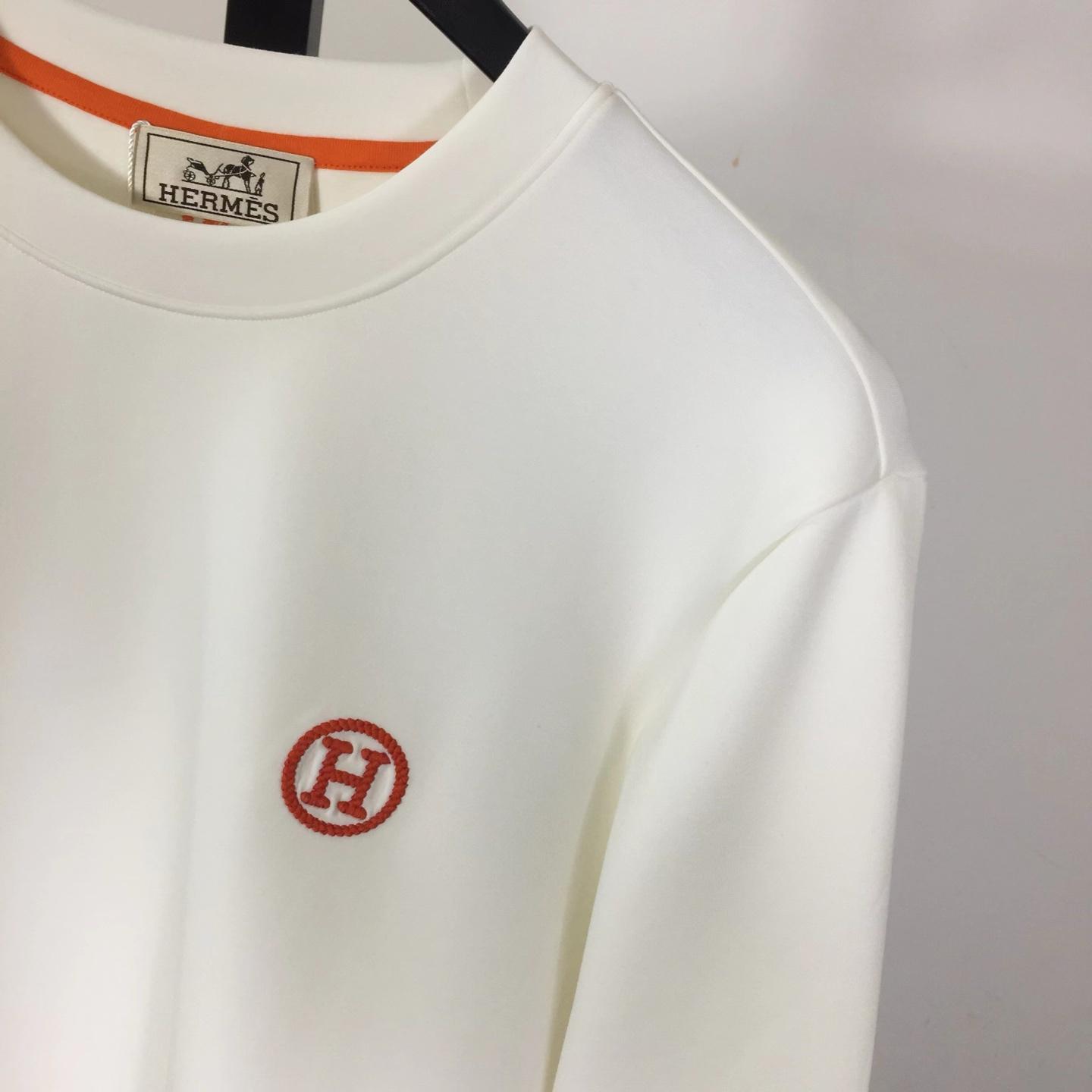 Hermes Cotton Sweatshirt - DesignerGu