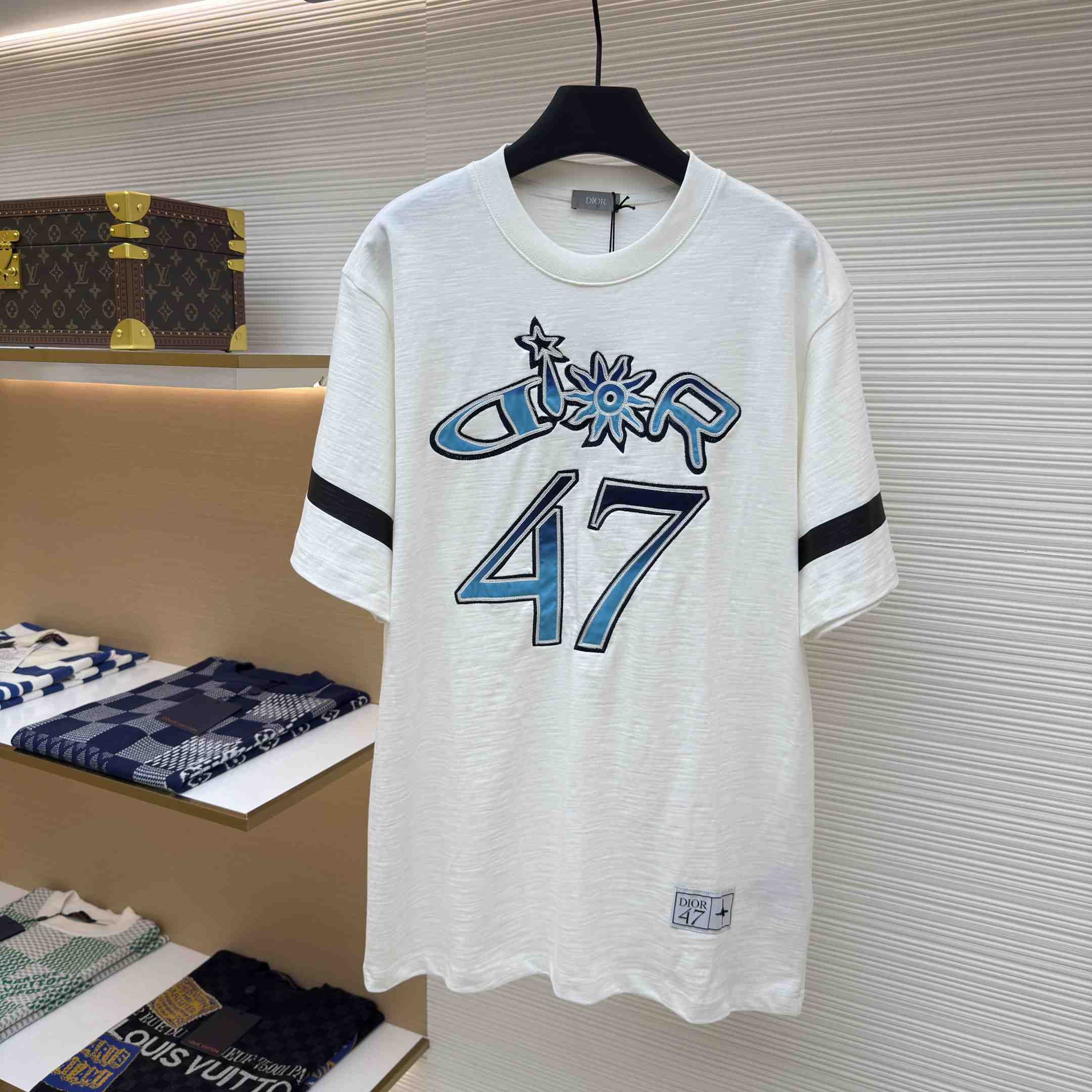 Dior And Lewis Hamilton T-Shirt, Relaxed Fit  - DesignerGu