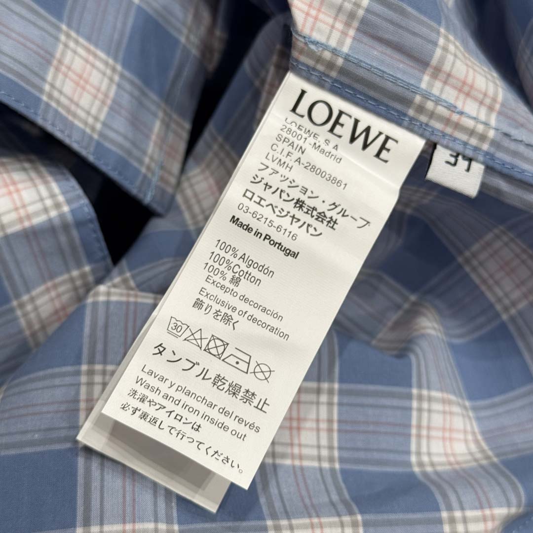 Loewe Short Sleeve Shirt - DesignerGu