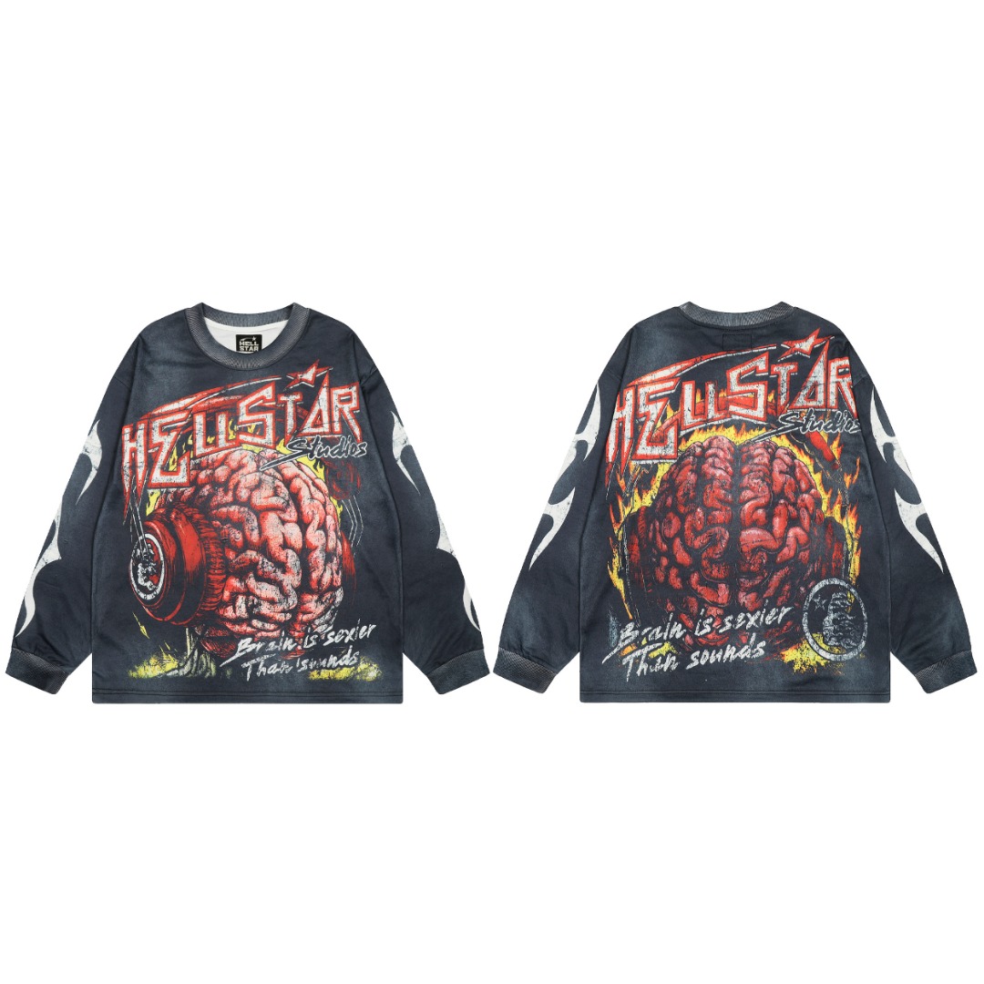 Hellstar Longsleeve Tee - DesignerGu