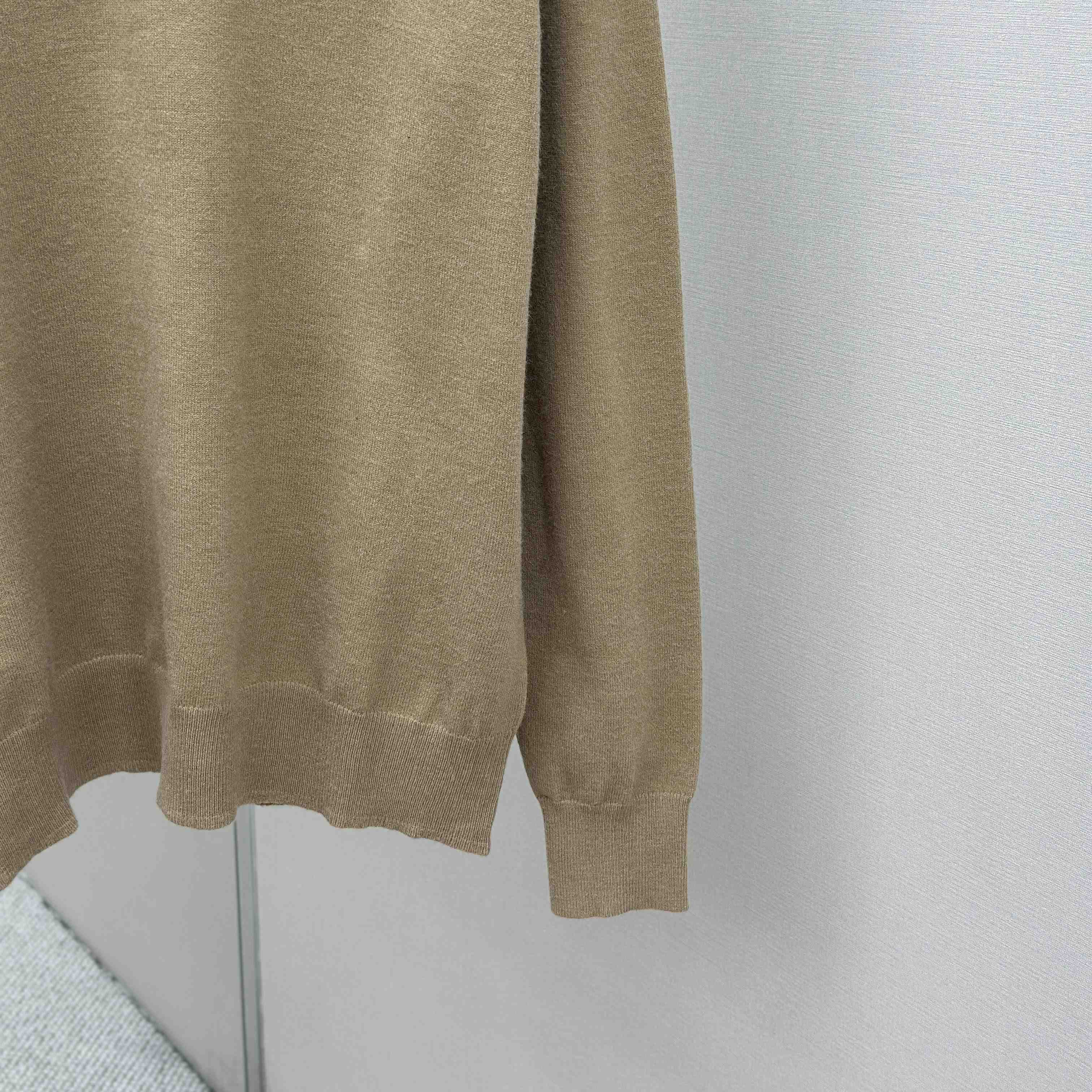 Burberry Long-sleeve Cashmere Blend Polo Shirt - DesignerGu