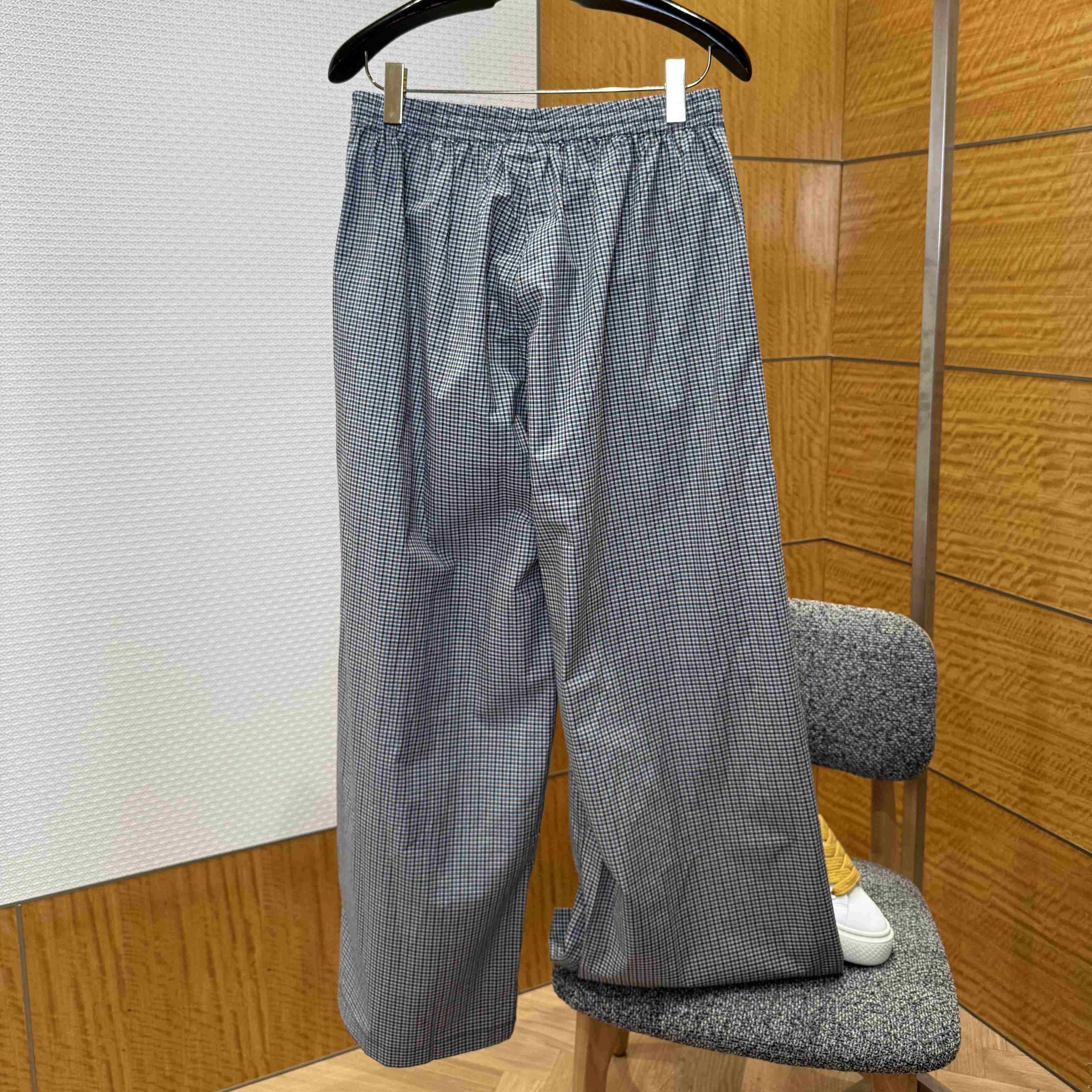 Balenciaga Tracksuit Pants In Blue And Beige - DesignerGu