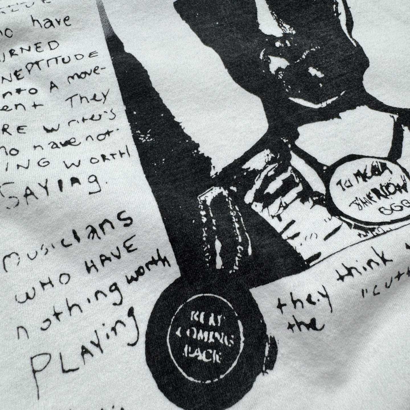 Enfants Riches Déprimés Do What Thou Wilt Long-Sleeve T-Shirt 'Faded White' - DesignerGu