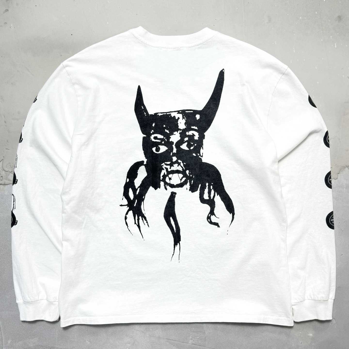 Enfants Riches Déprimés Do What Thou Wilt Long-Sleeve T-Shirt 'Faded White' - DesignerGu