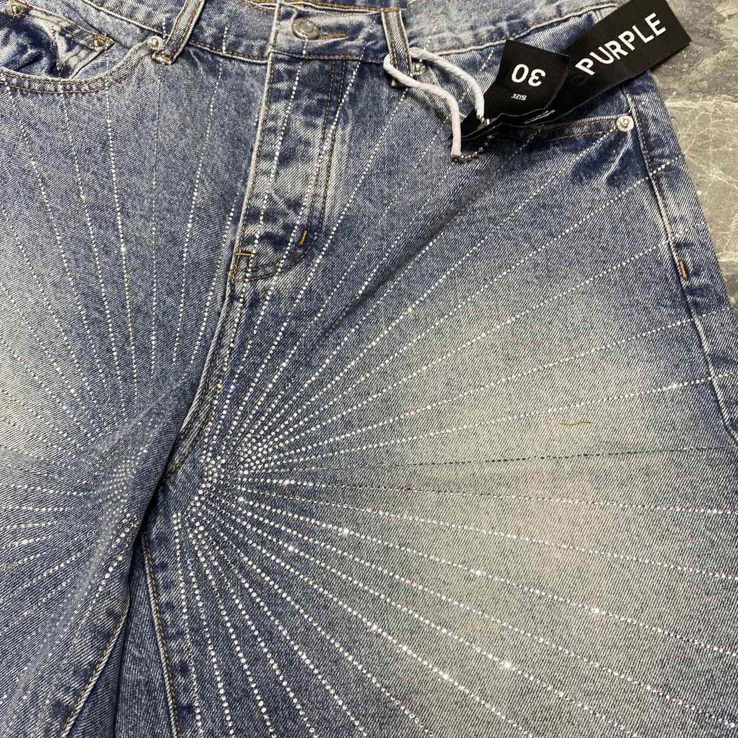 Purple-Brand Shorts   5100 - DesignerGu