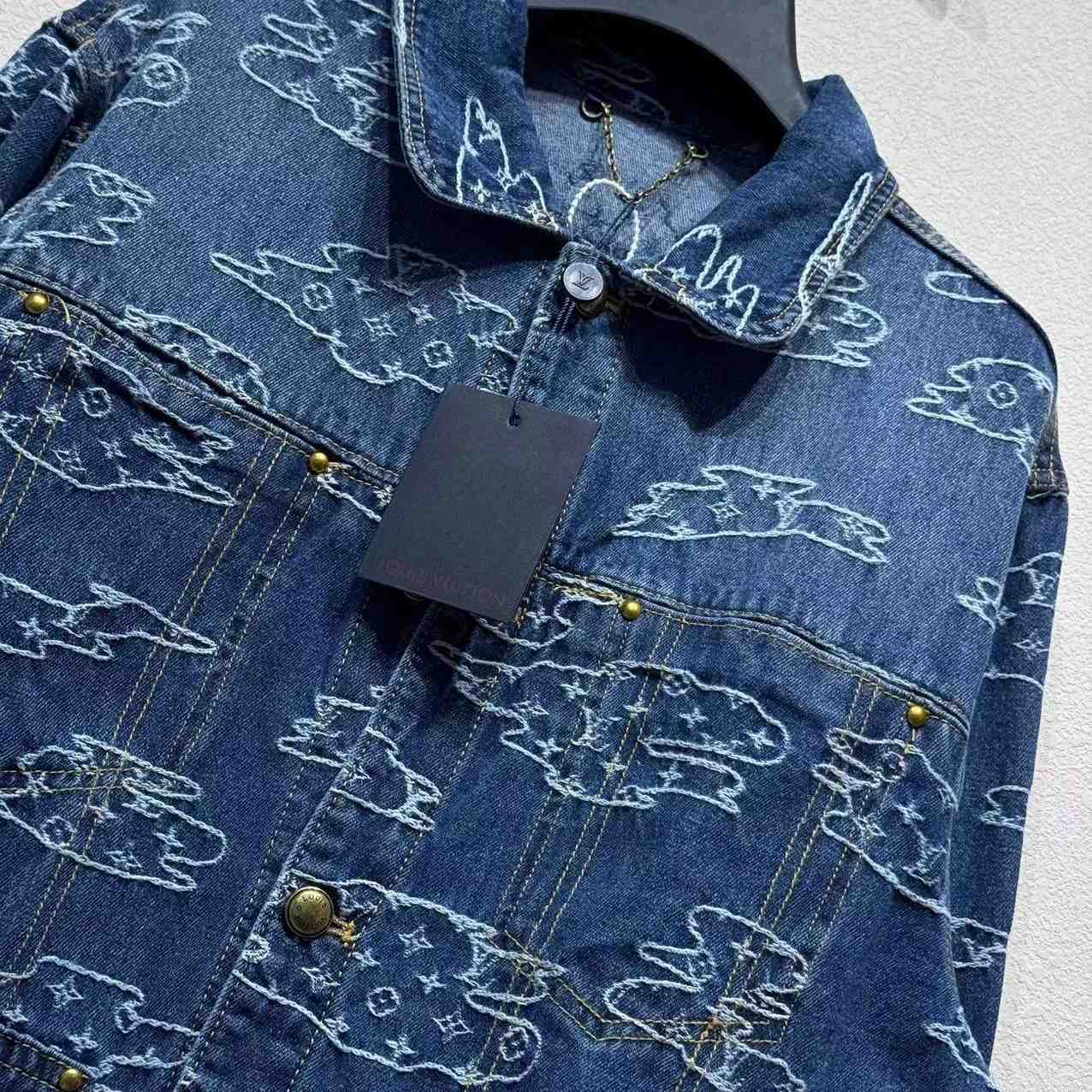 Louis Vuitton Monogram Denim Jacket - DesignerGu
