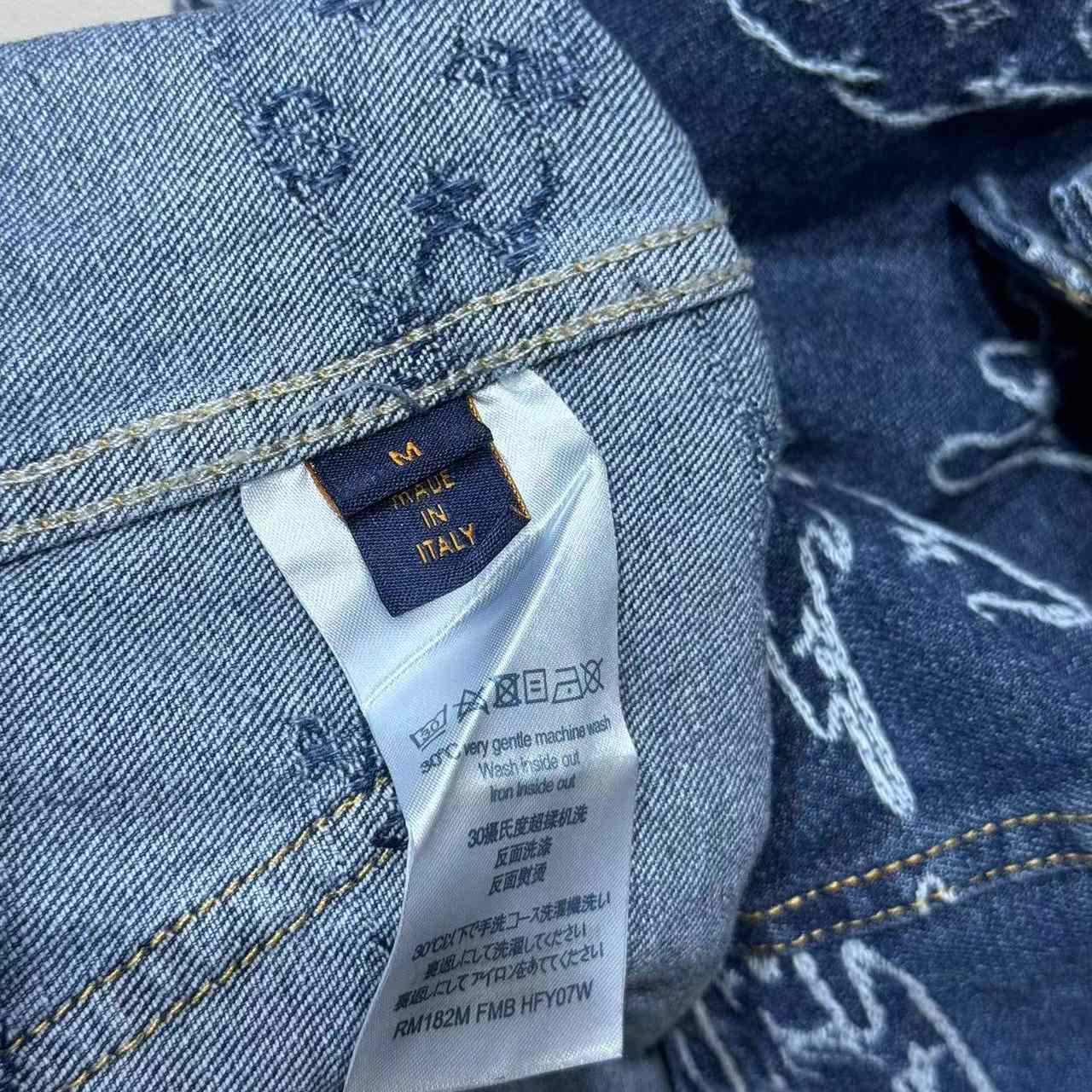 Louis Vuitton Monogram Denim Jacket - DesignerGu