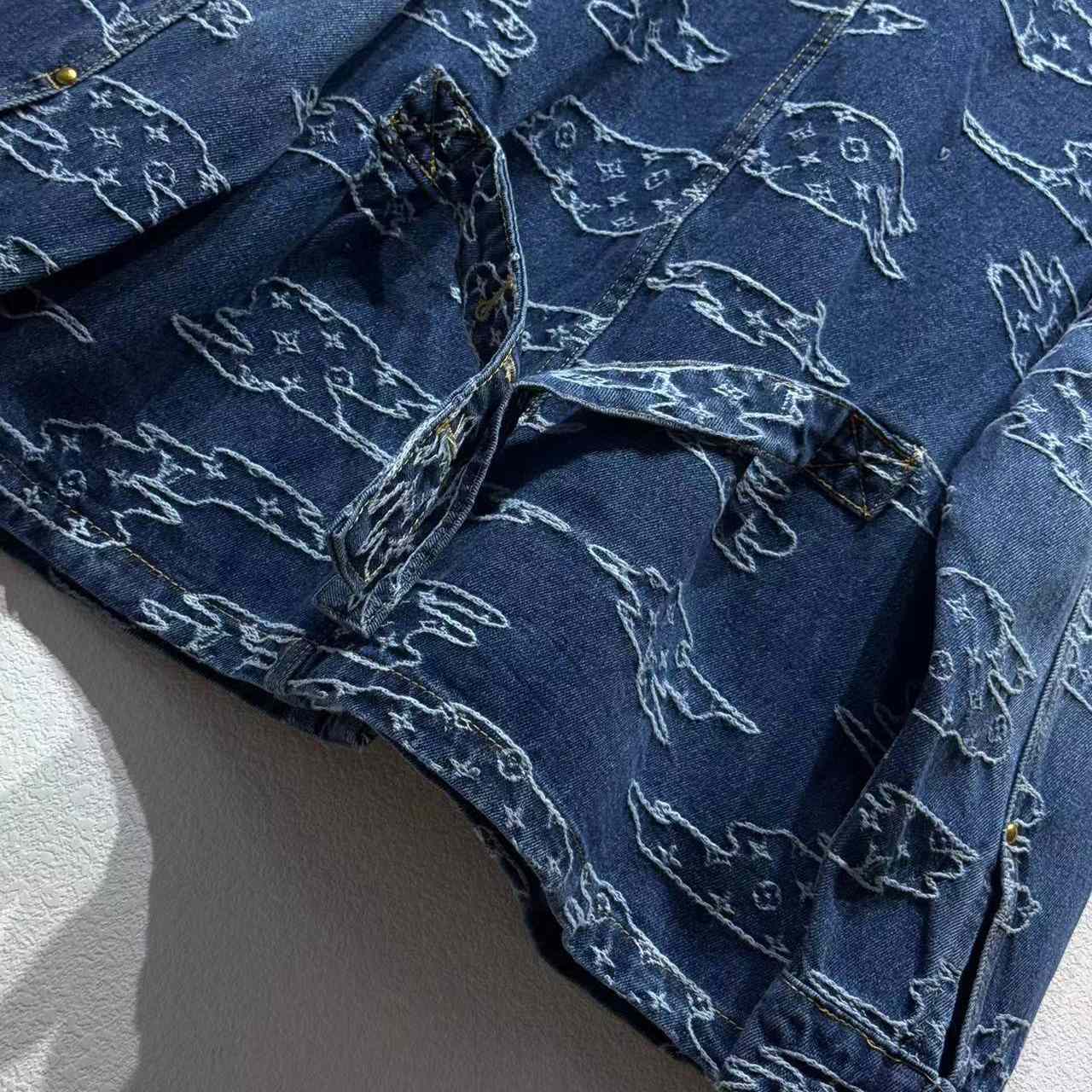Louis Vuitton Monogram Denim Jacket - DesignerGu