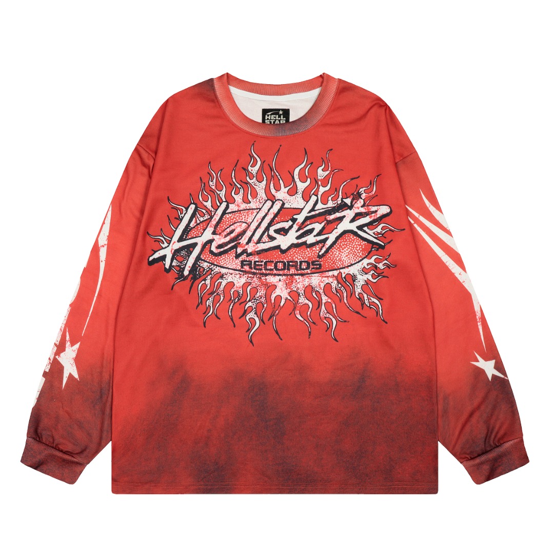 Hellstar Longsleeve T-Shirt  - DesignerGu