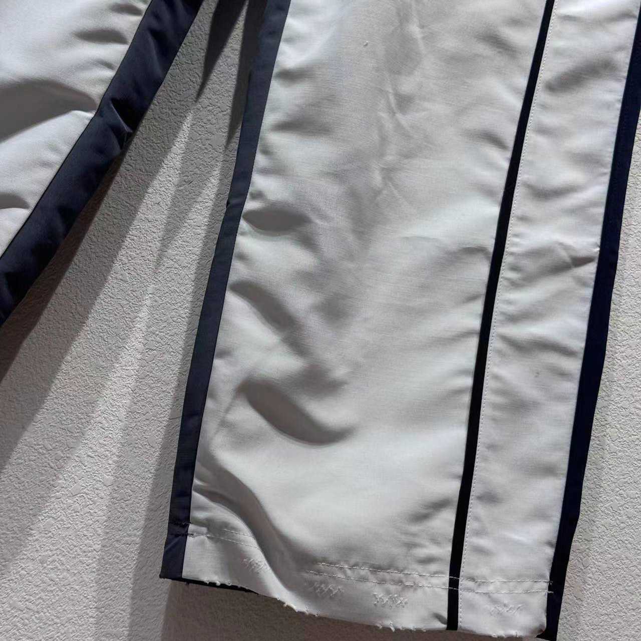 Balenciaga 50/50 Tracksuit Pants In White And Grey  - DesignerGu