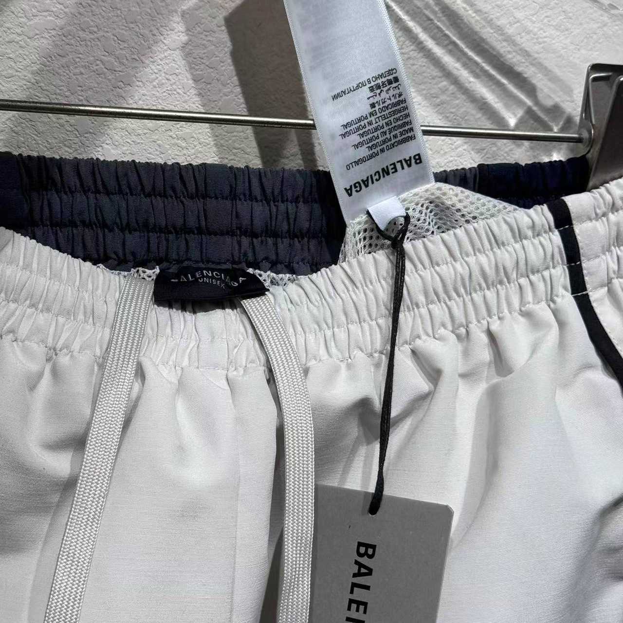 Balenciaga 50/50 Tracksuit Pants In White And Grey  - DesignerGu