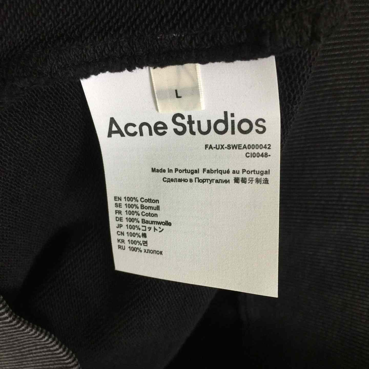 Acne Studios Printed Logo Sweatshirt - DesignerGu