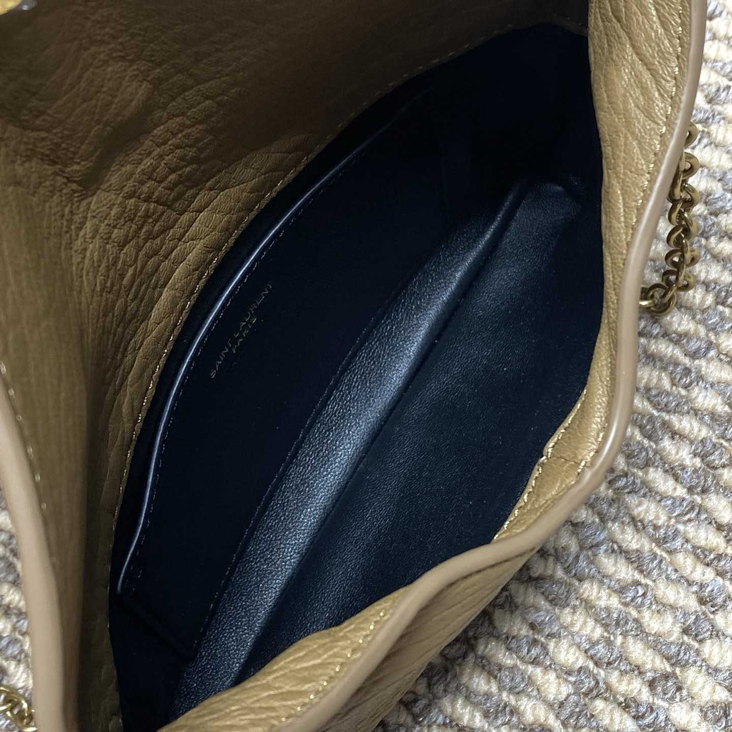 Saint Laurent Cassandre Chain Pouch In Lambskin - DesignerGu