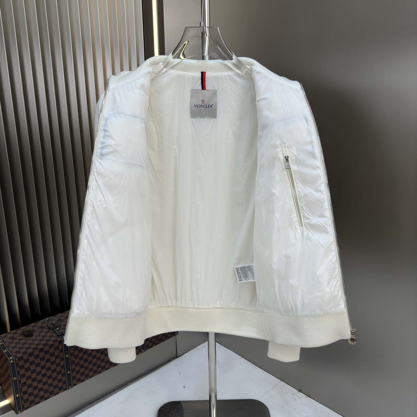 Moncler Color Block Zip Cardigan  - DesignerGu