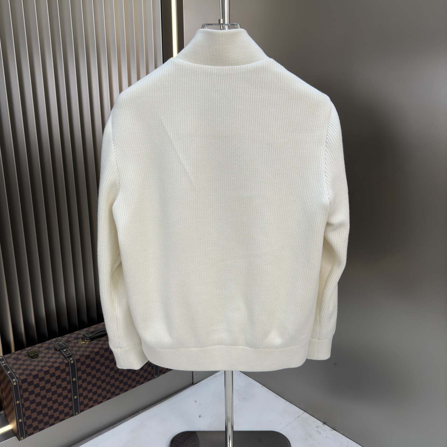 Moncler Color Block Zip Cardigan  - DesignerGu