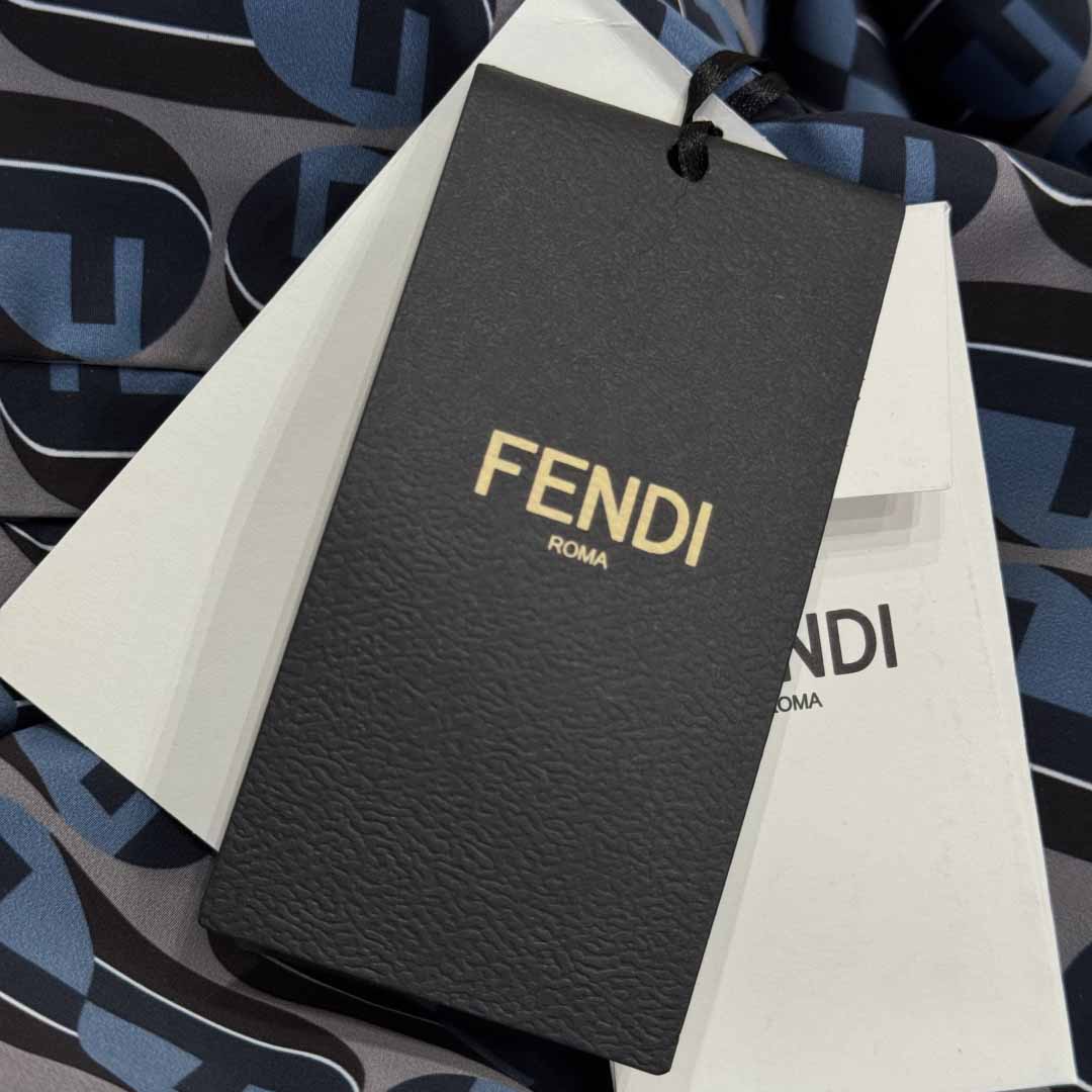 Fendi Men's Reversible Nylon Windbreaker - DesignerGu