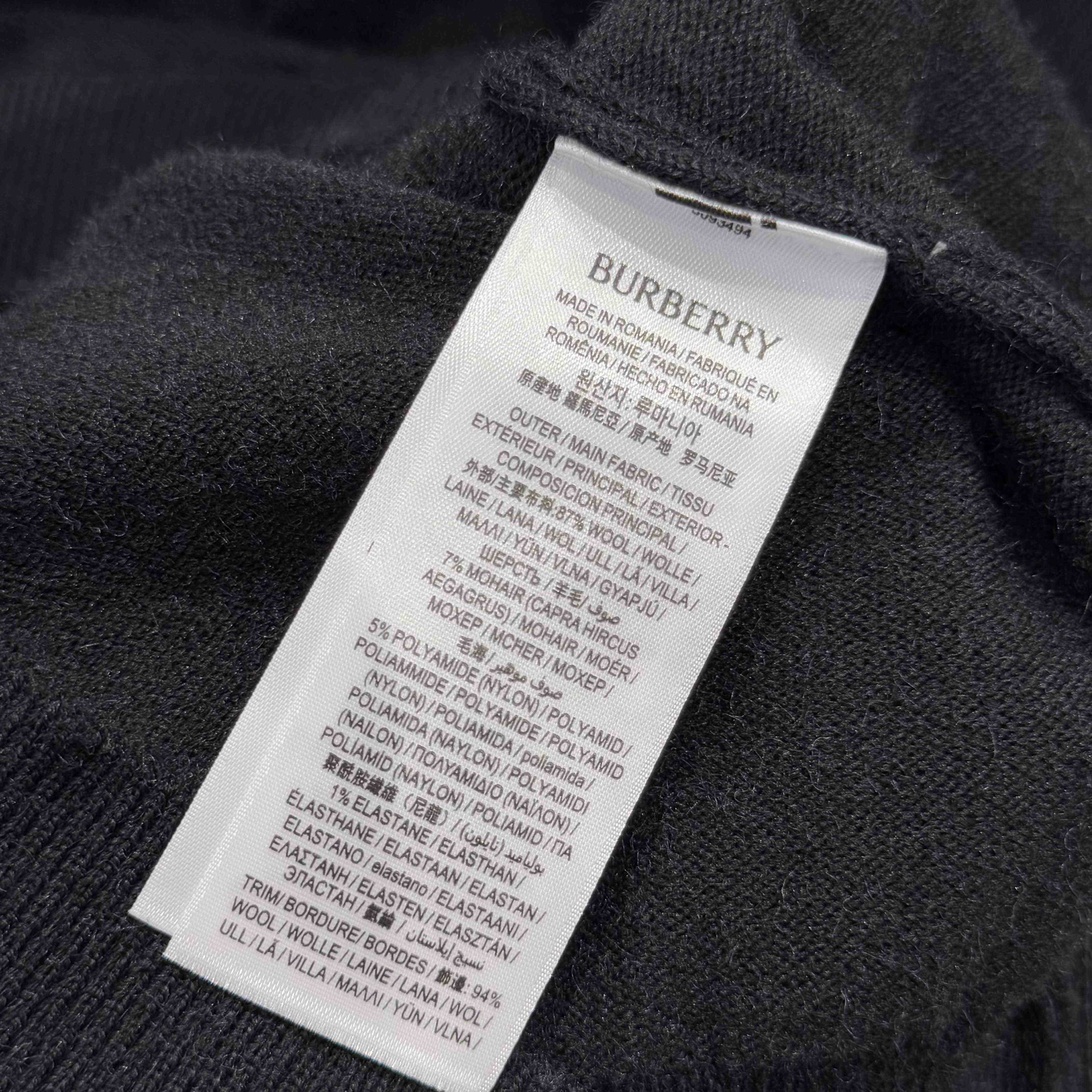 Burberry Long-sleeve Cashmere Blend Polo Shirt - DesignerGu