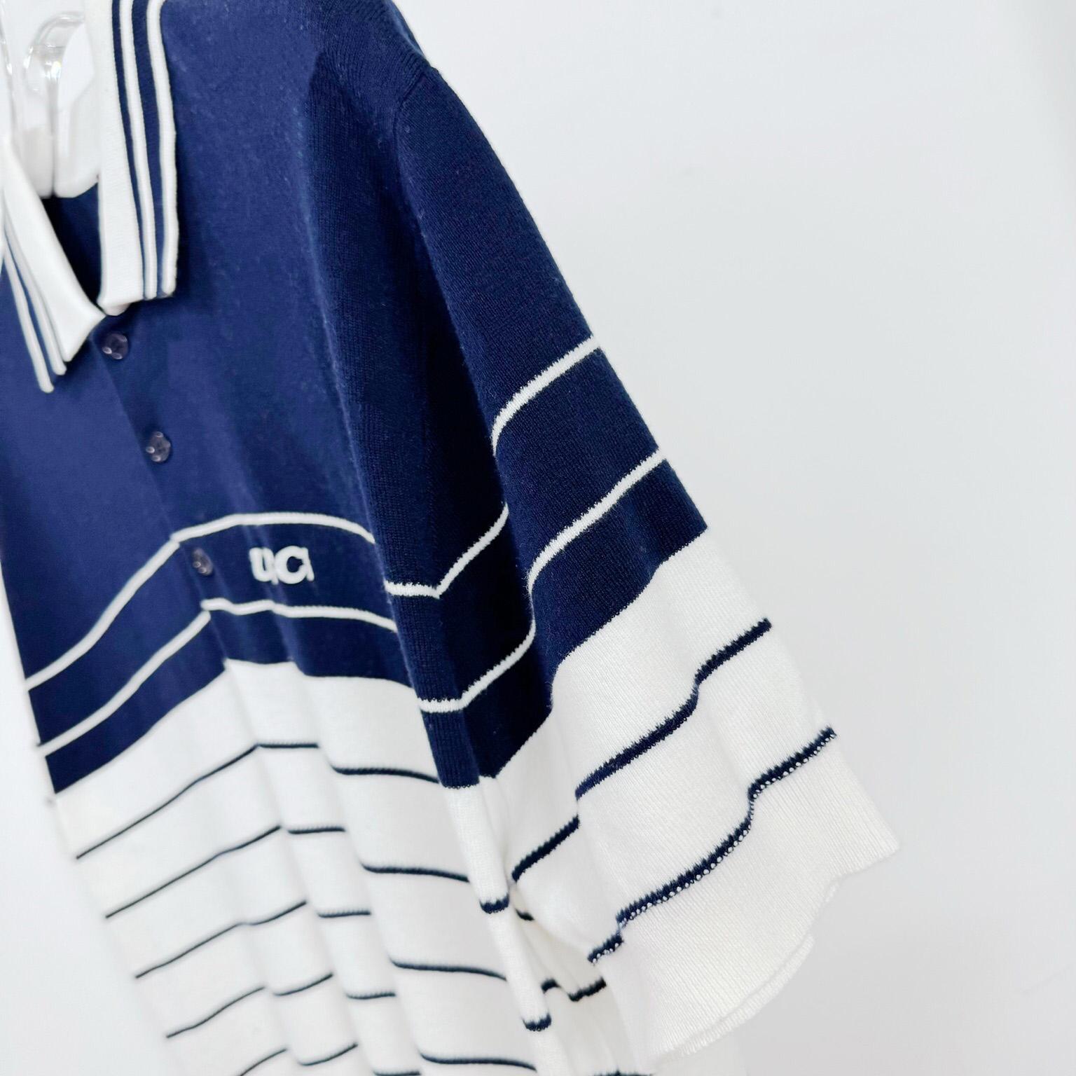 Gucci Cotton Polo Shirt With Embroidery  - DesignerGu