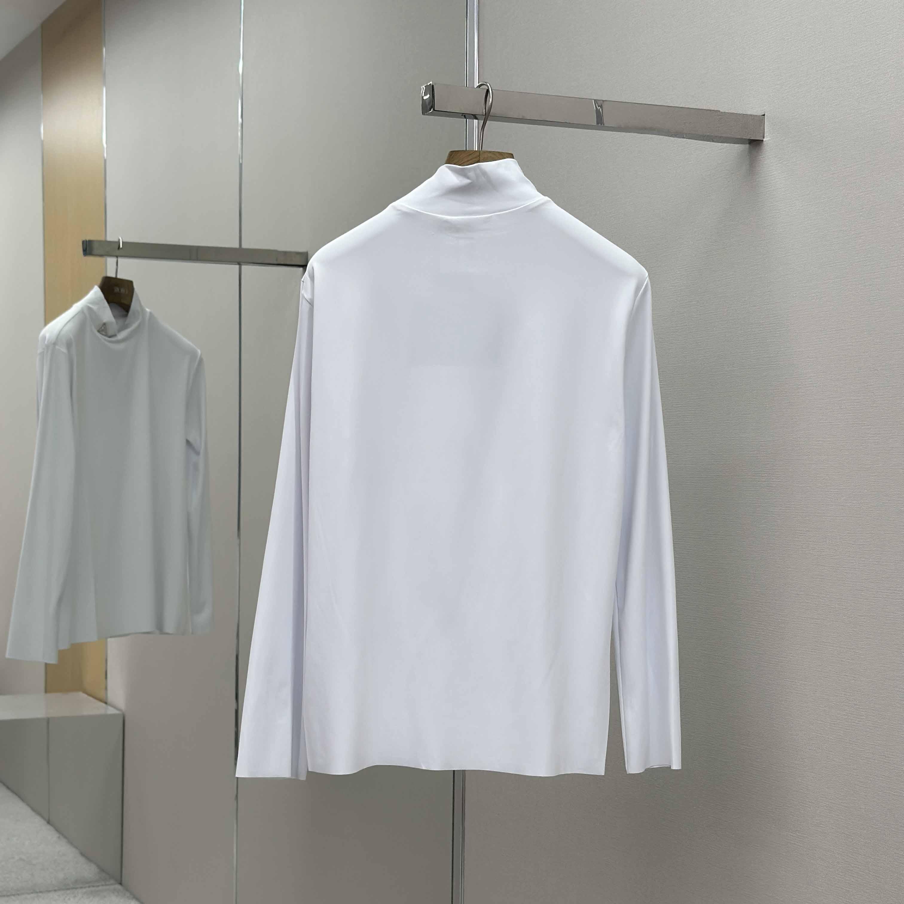 Prada Technical Jersey Mock Turtleneck - DesignerGu