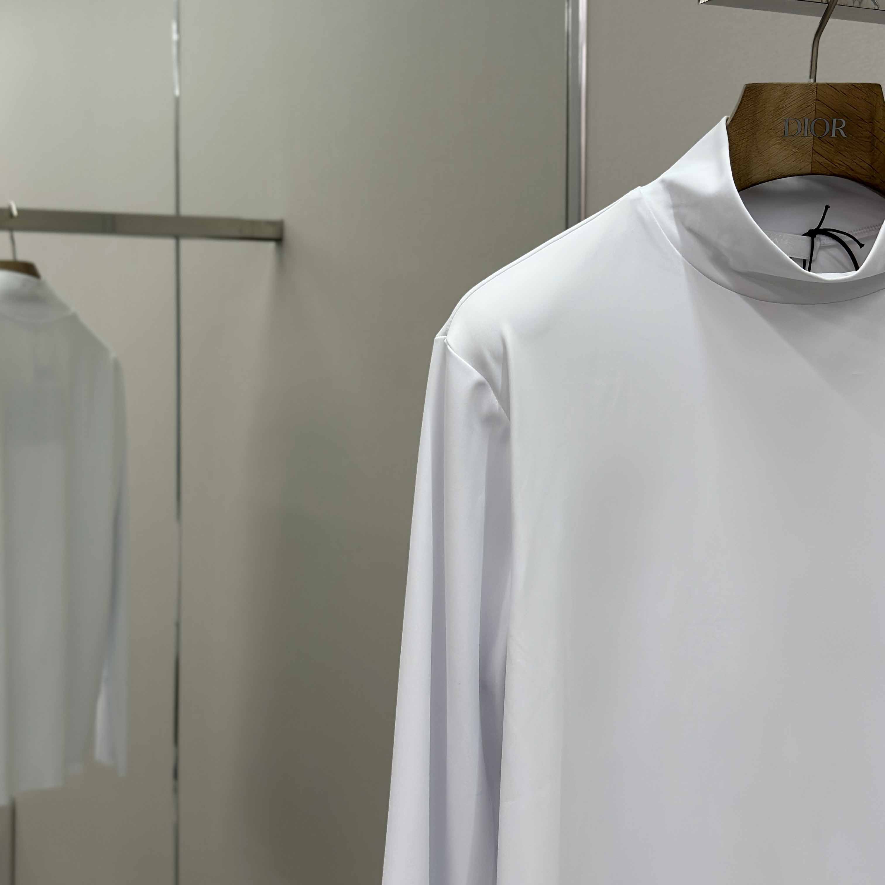 Prada Technical Jersey Mock Turtleneck - DesignerGu