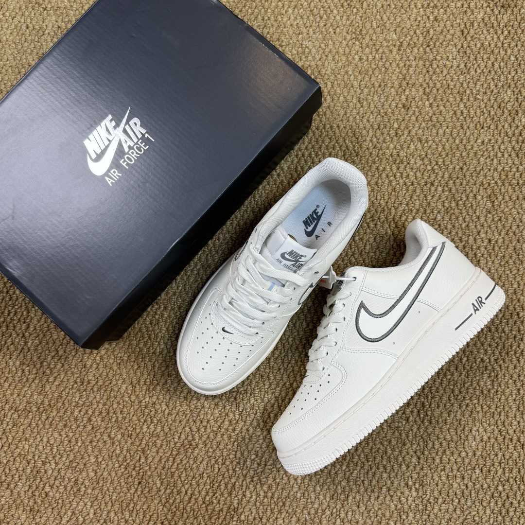 Nike Air Force 1 White/Cool Grey IB7677-100 - DesignerGu