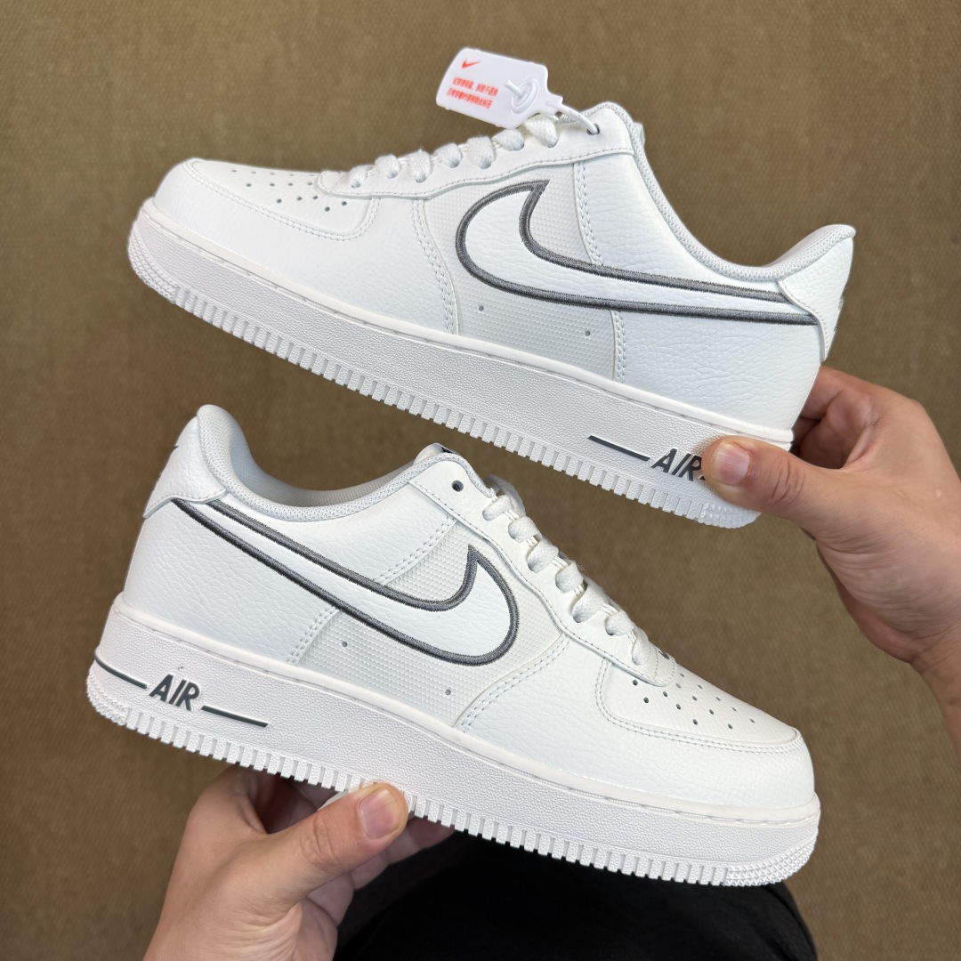 Nike Air Force 1 White/Cool Grey IB7677-100 - DesignerGu