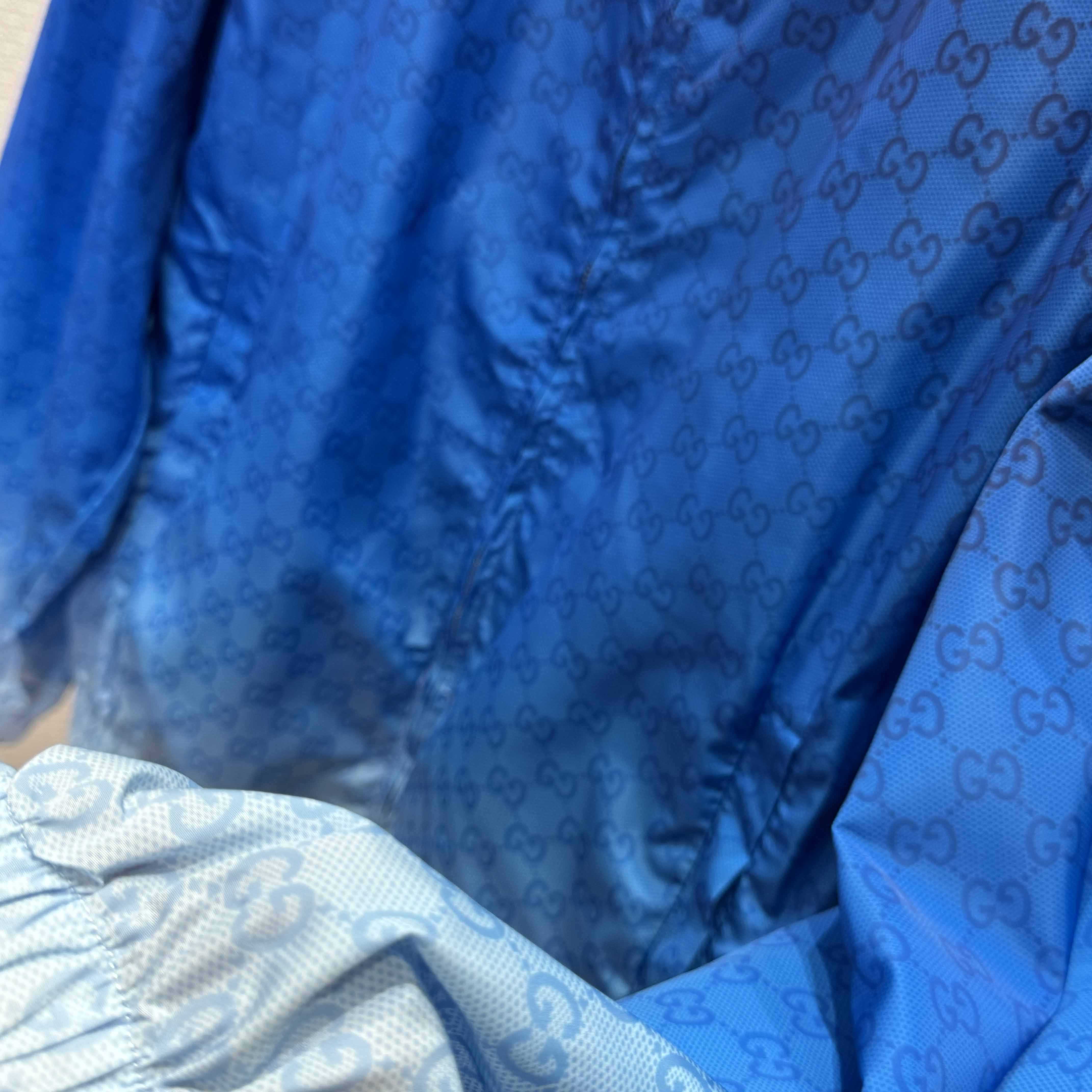 Gucci Printed Technical Poplin Zip Jacket - DesignerGu