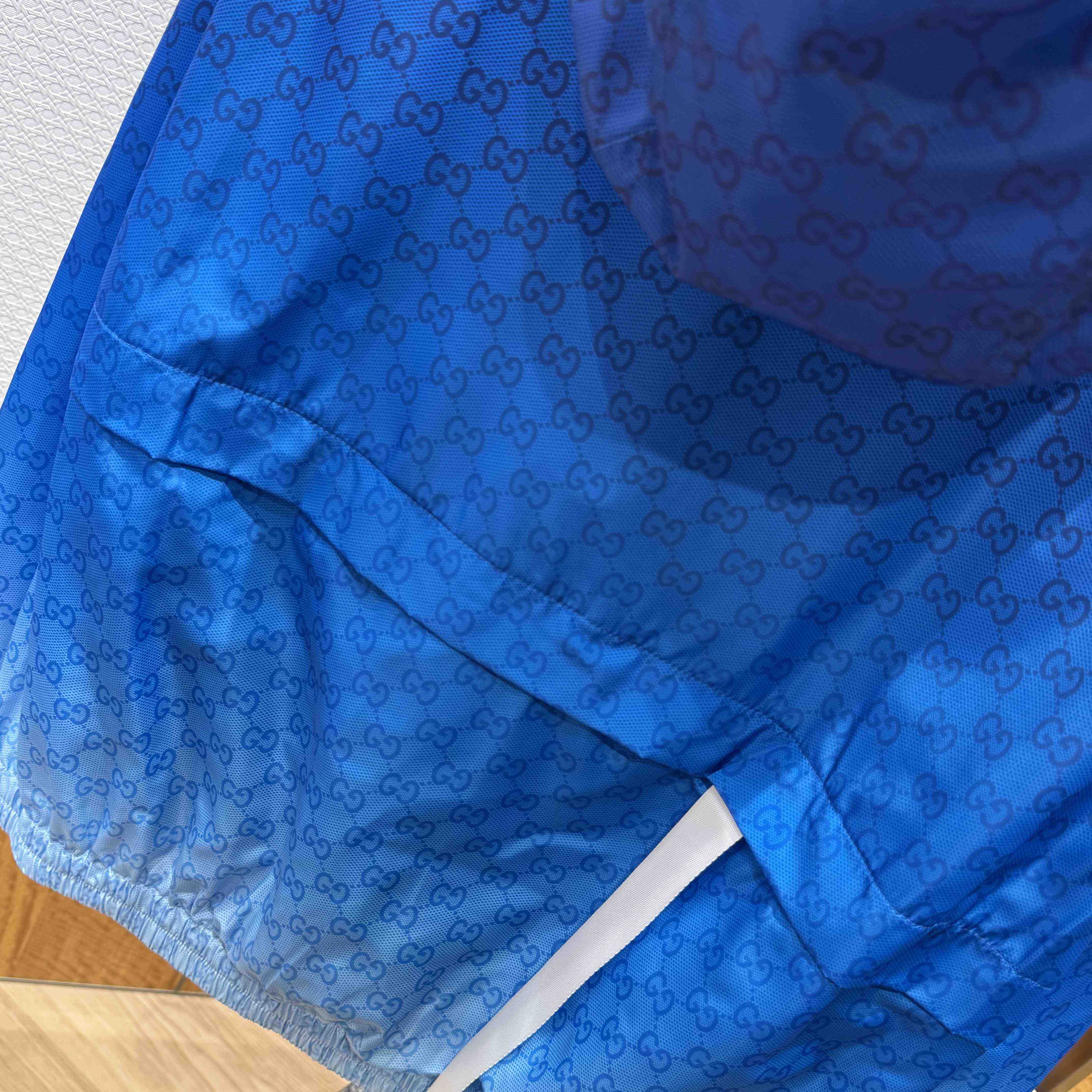 Gucci Printed Technical Poplin Zip Jacket - DesignerGu