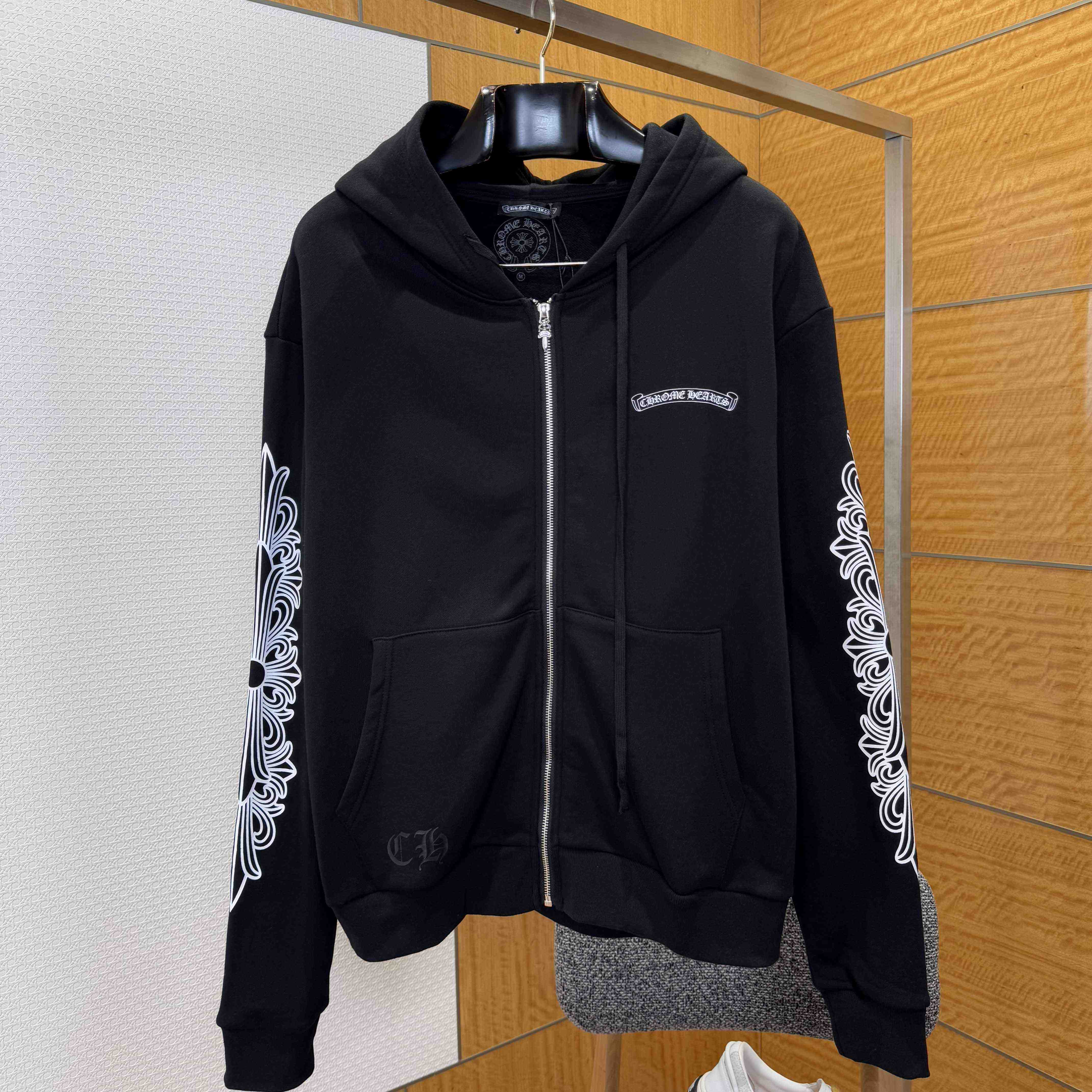 Chrome Hearts Zip Up Hoodie  - DesignerGu