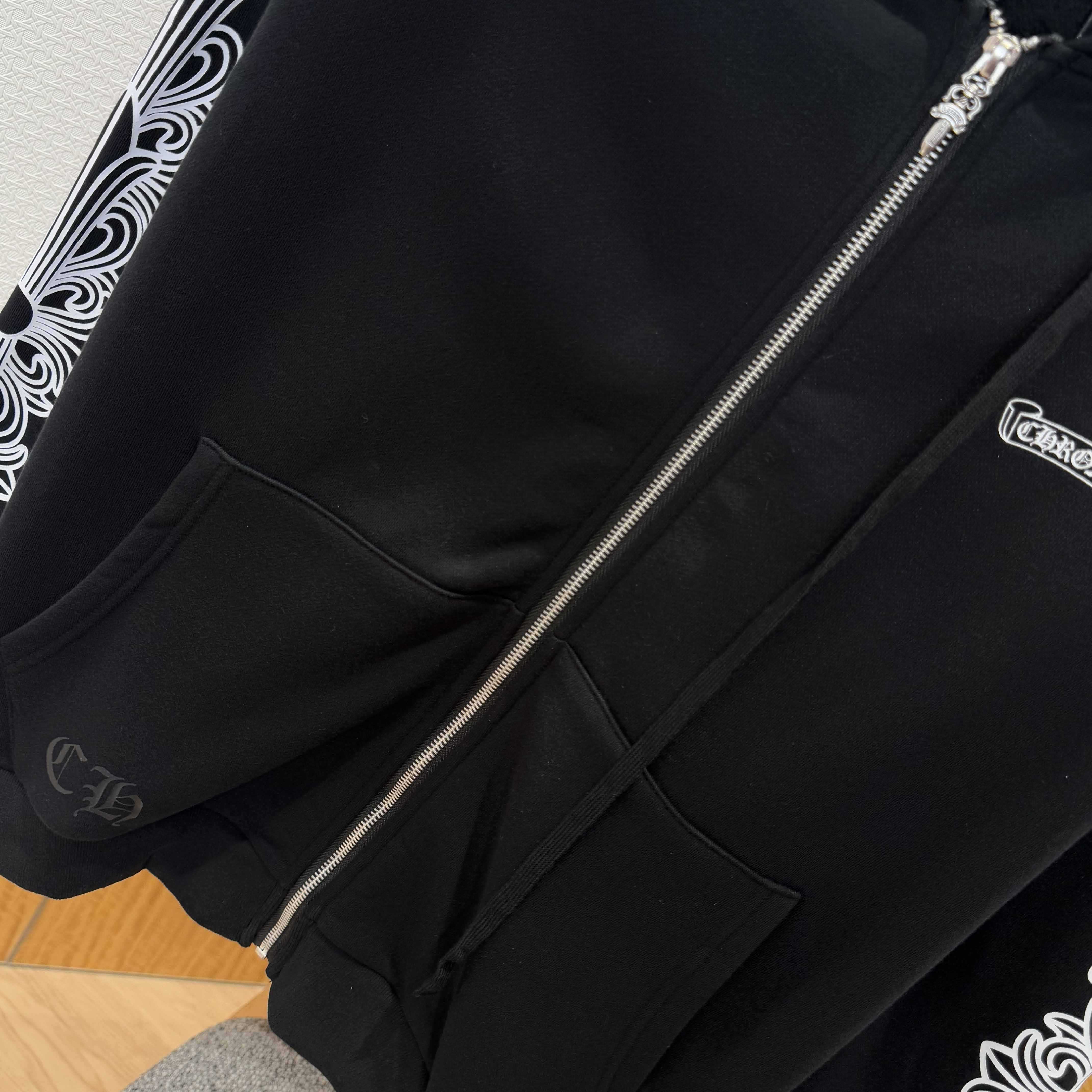 Chrome Hearts Zip Up Hoodie  - DesignerGu