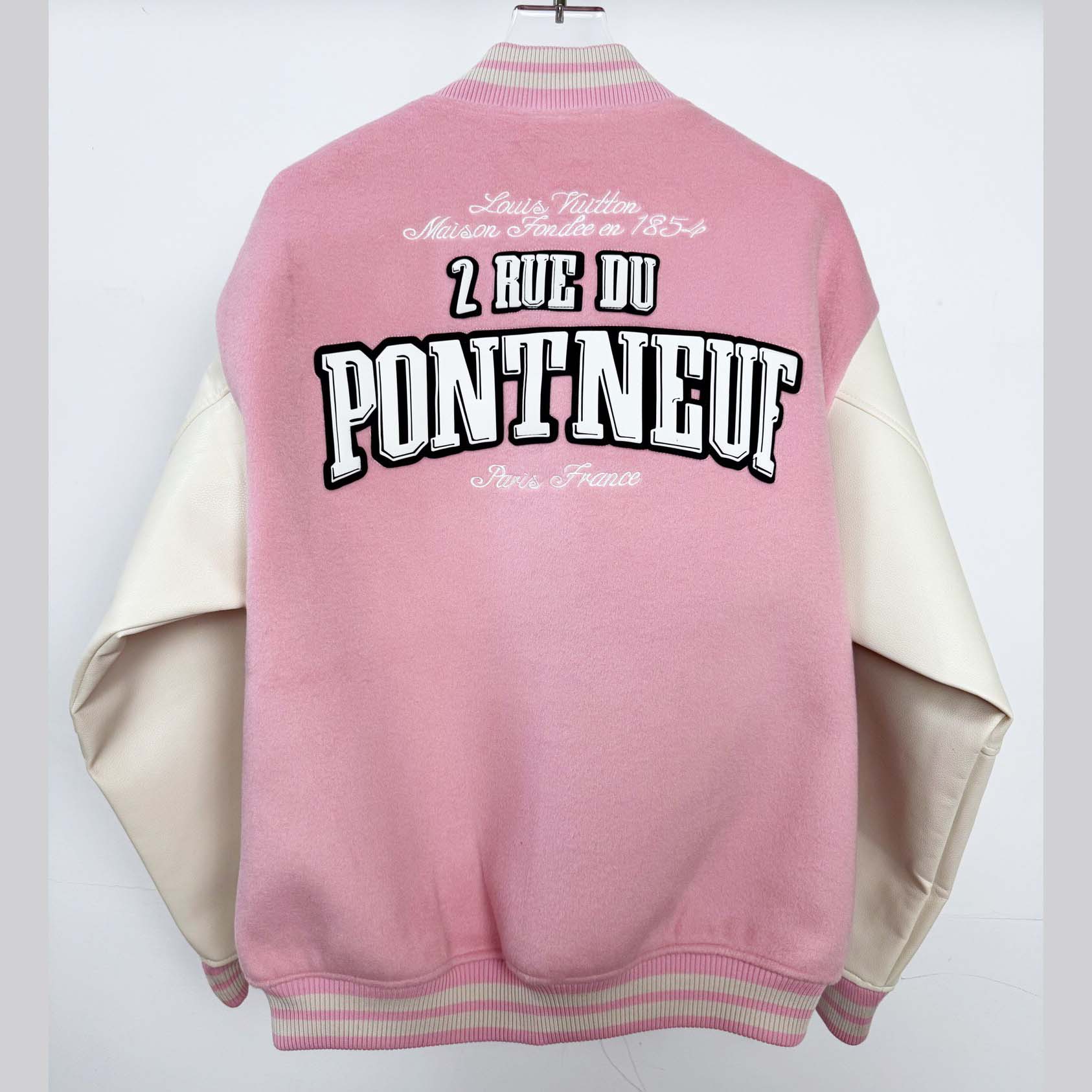 Louis Vuitton Signature Leather Varsity Jacket   1AILZ2 - DesignerGu