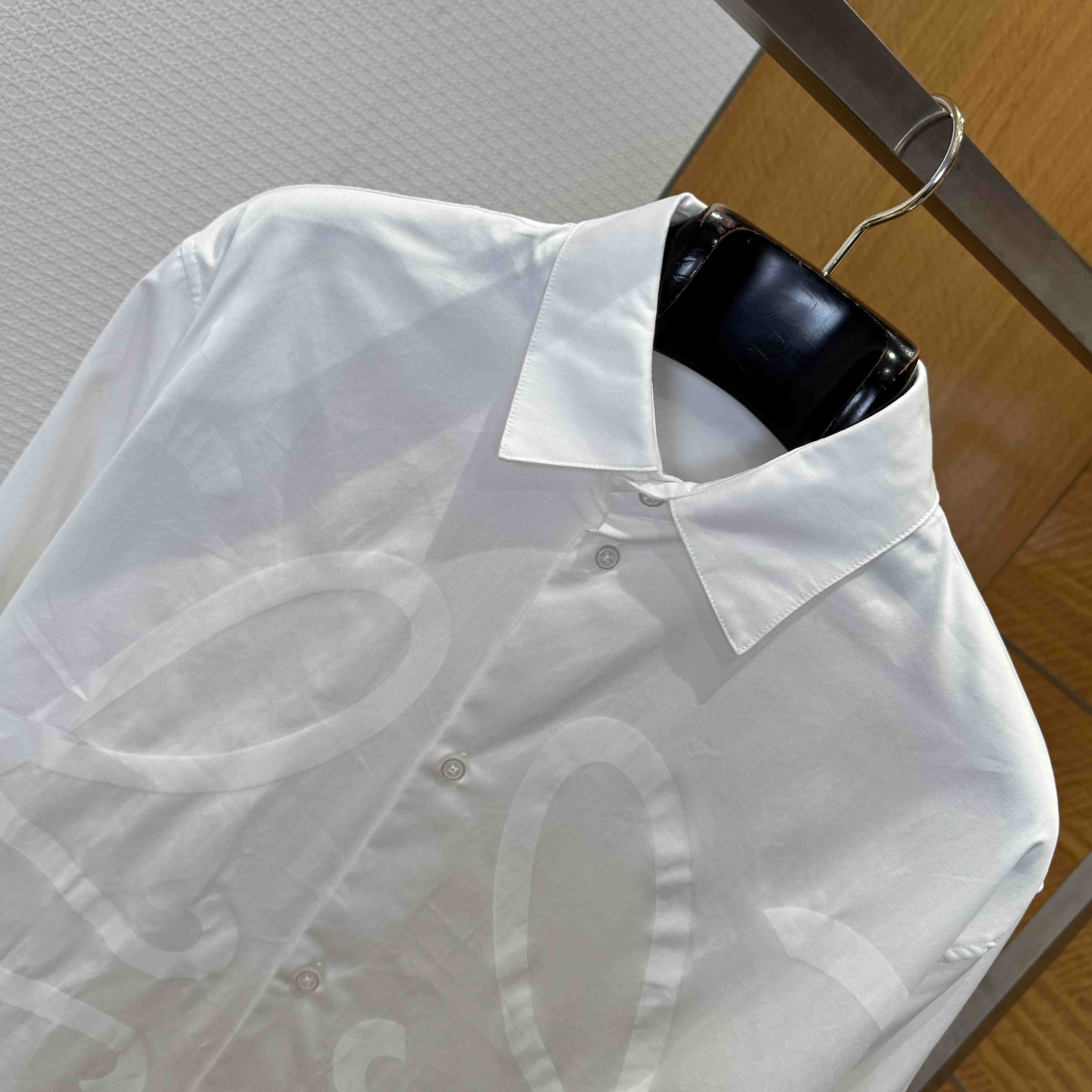 Loewe Anagram Shirt In Cotton - DesignerGu