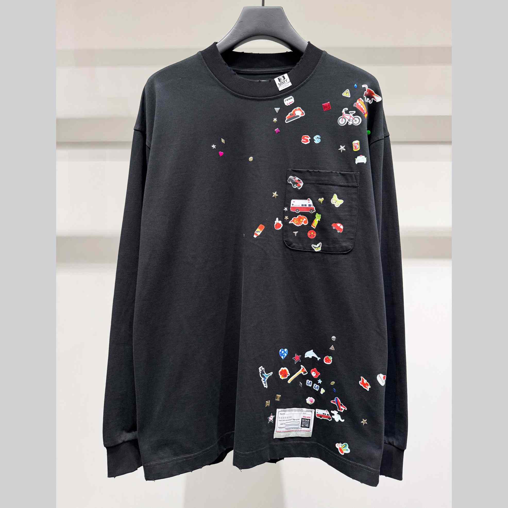 Mihara Yasuhiro Triple Layered Tee - DesignerGu