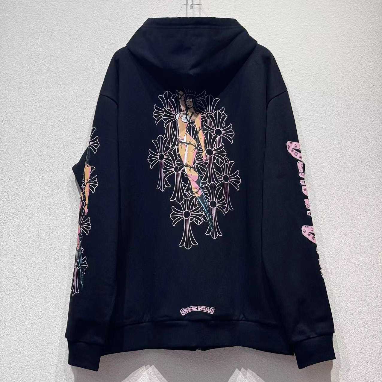 Chrome Hearts x Deadly Dol Hoodie - DesignerGu
