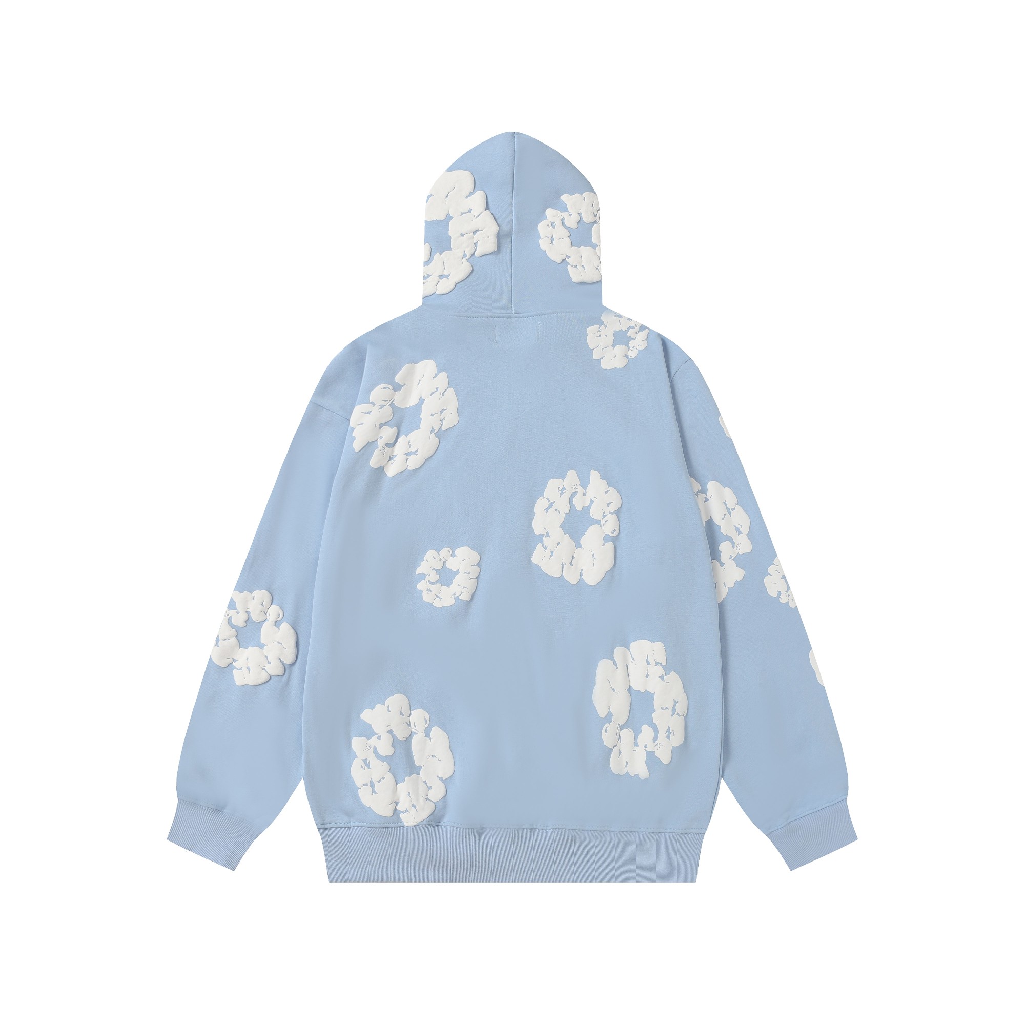 Denim Tears Cotton Wreath Zip Hoodie  - DesignerGu