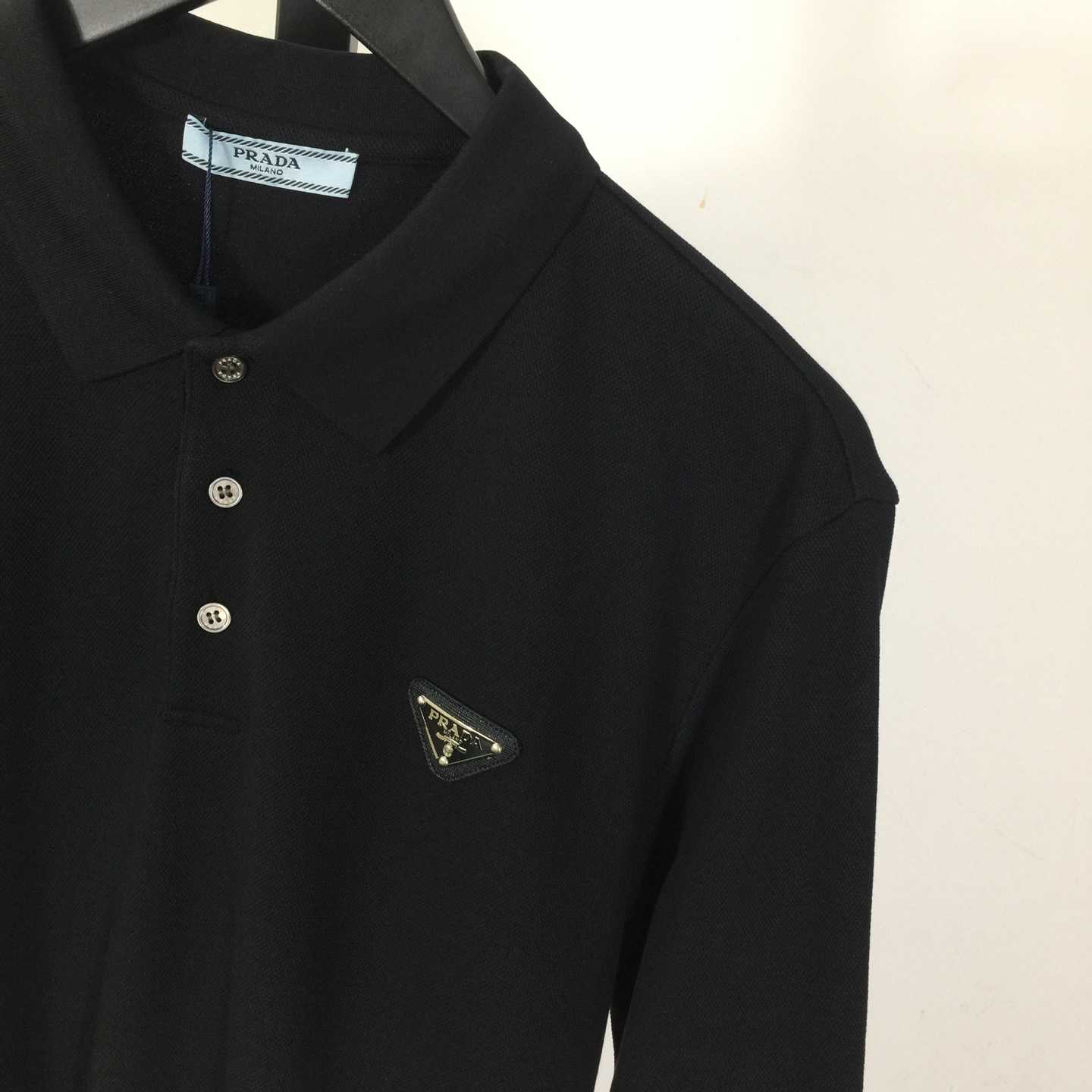 Prada Cotton Polo Shirt - DesignerGu
