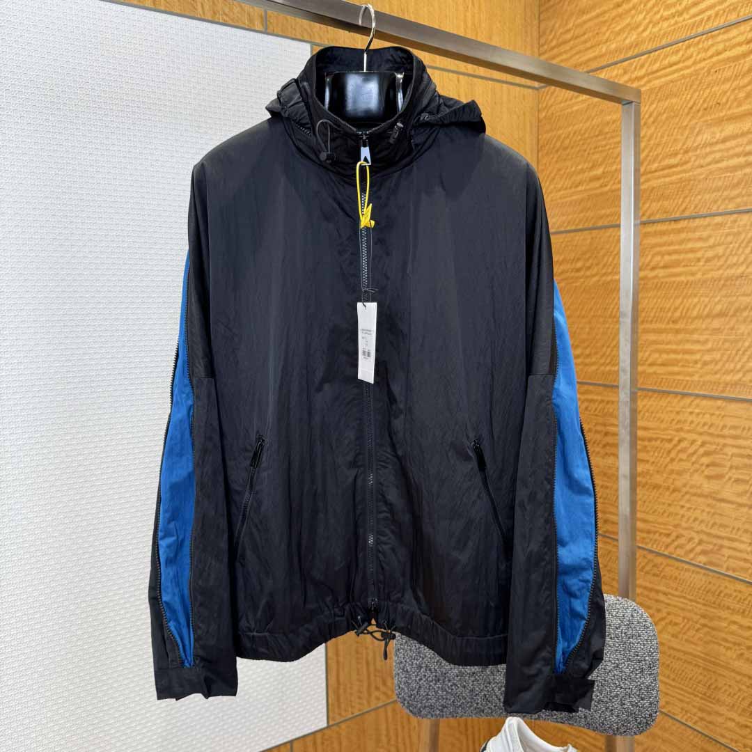 Bottega Veneta Contrasting Zipper Tech Nylon Jacket And Pants - DesignerGu