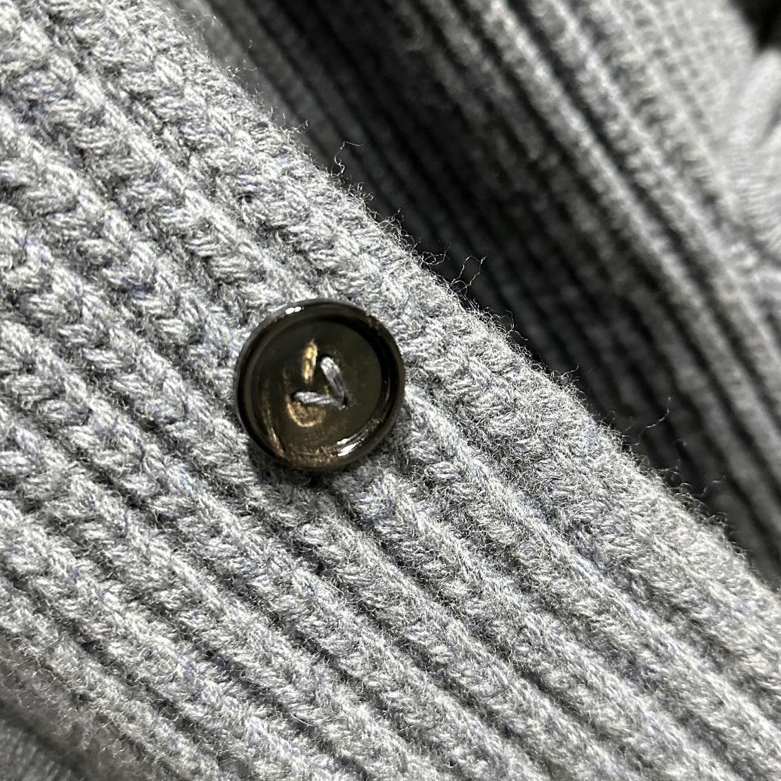 Bottega Veneta Gray Felted Coat - DesignerGu