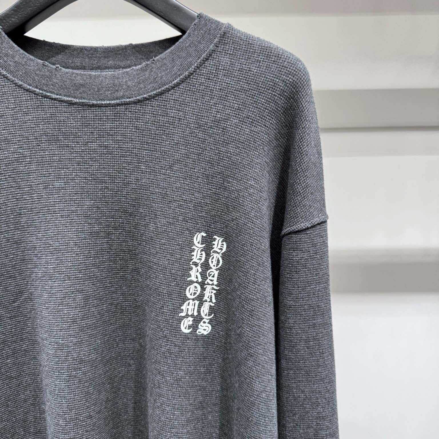 Chrome Hearts CH Embroidered Sweatshirt  - DesignerGu