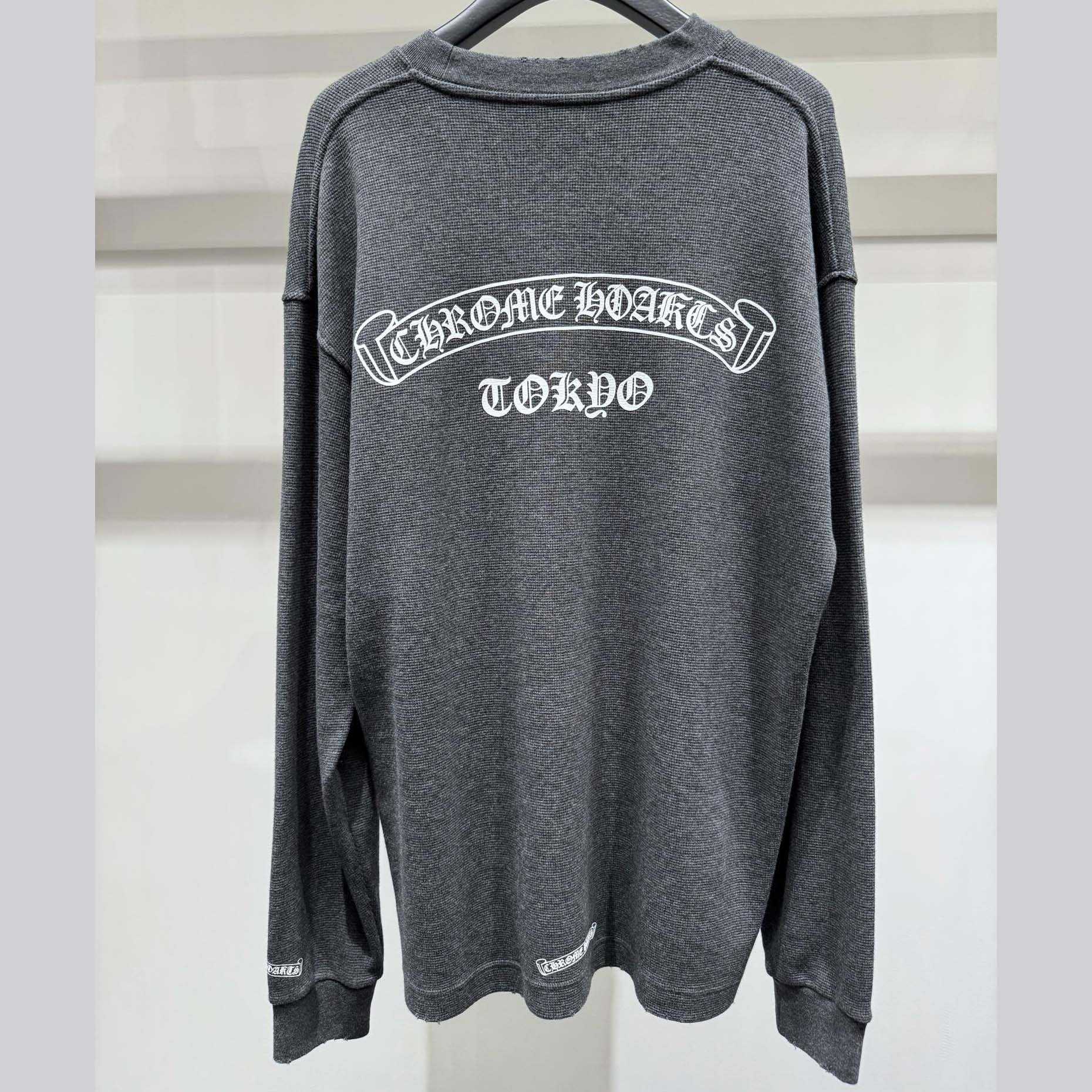 Chrome Hearts CH Embroidered Sweatshirt  - DesignerGu