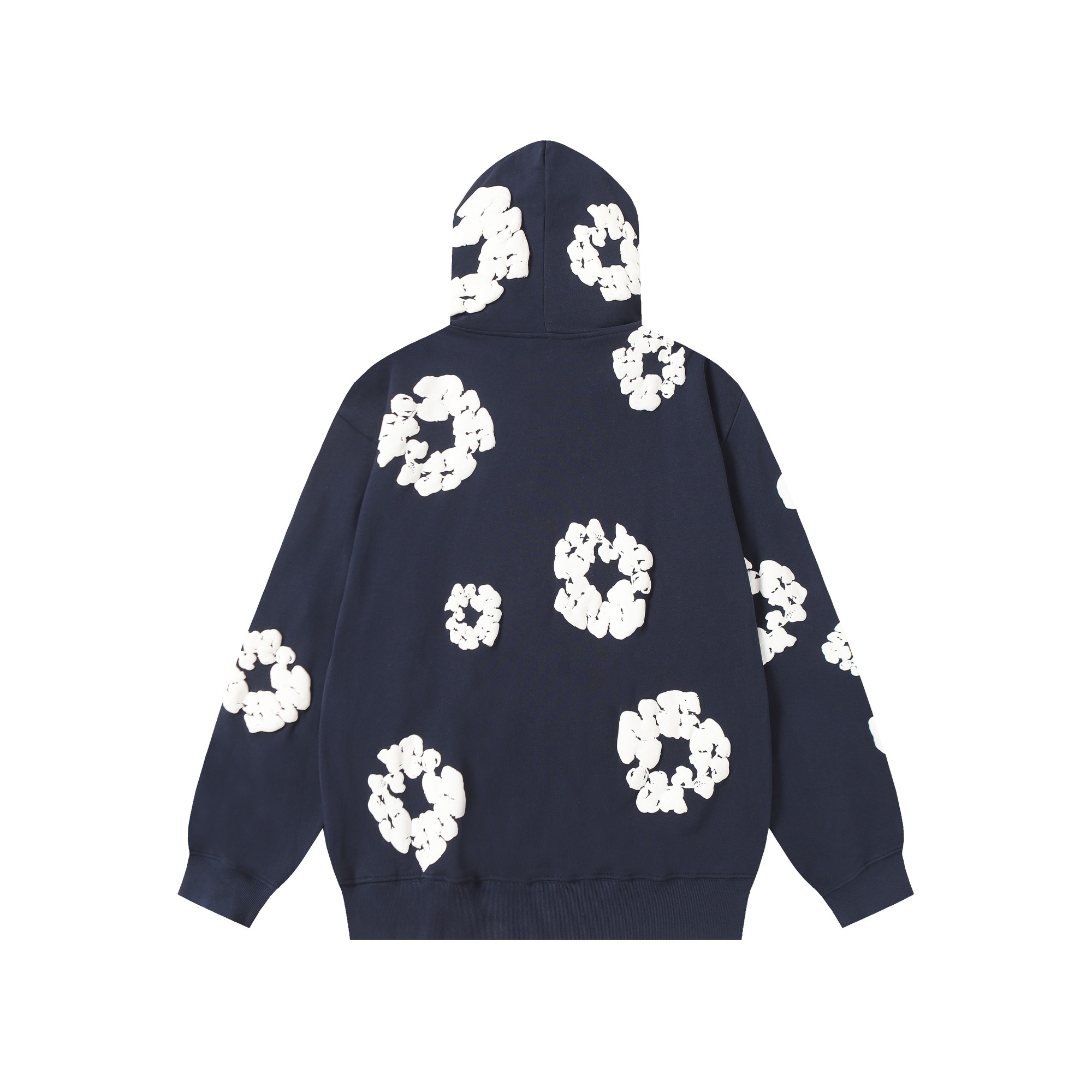 Denim Tears Cotton Wreath Zip Hoodie  - DesignerGu